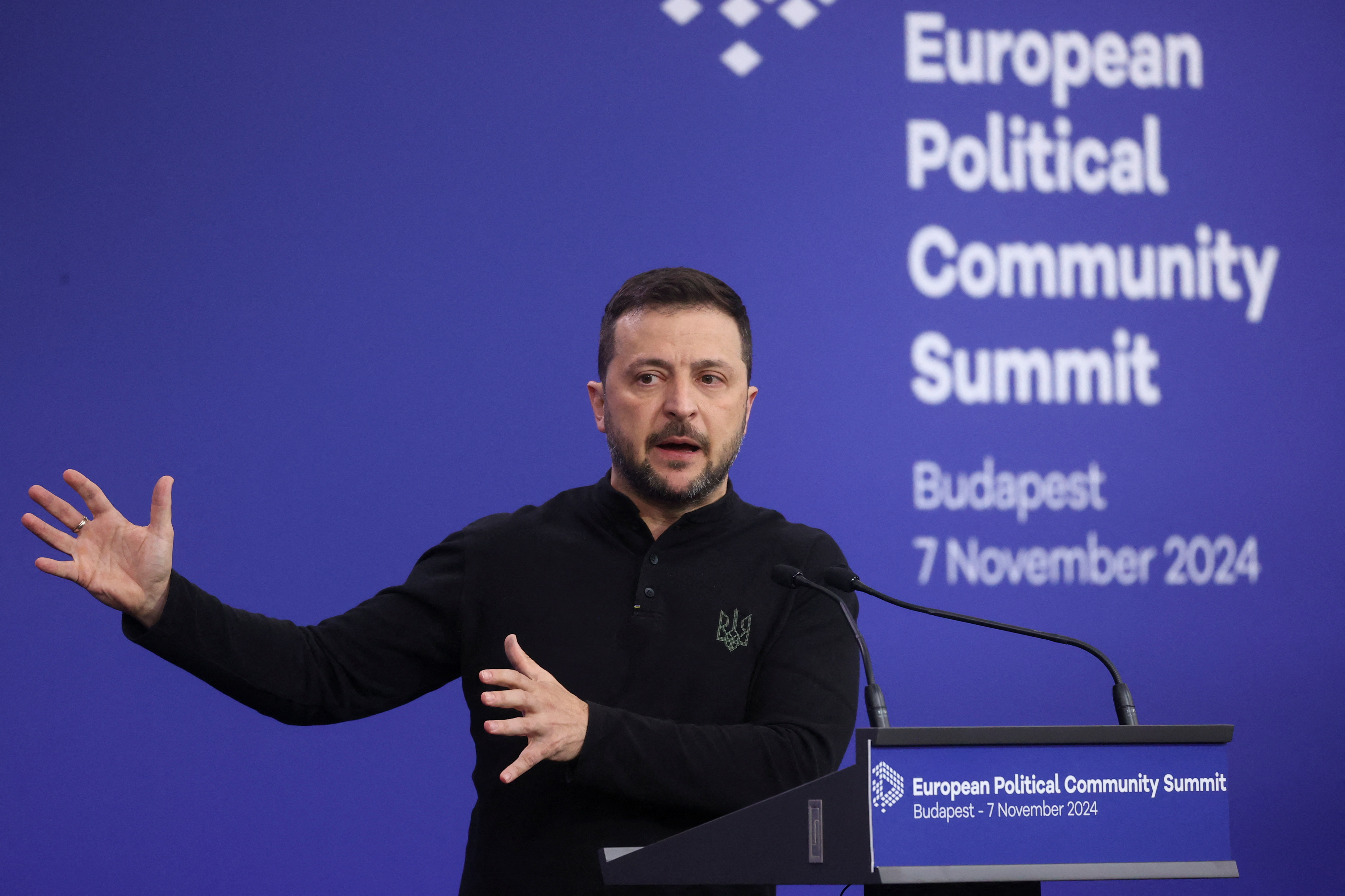 European Political Community Summit at the Puskas Arena in Budapest
