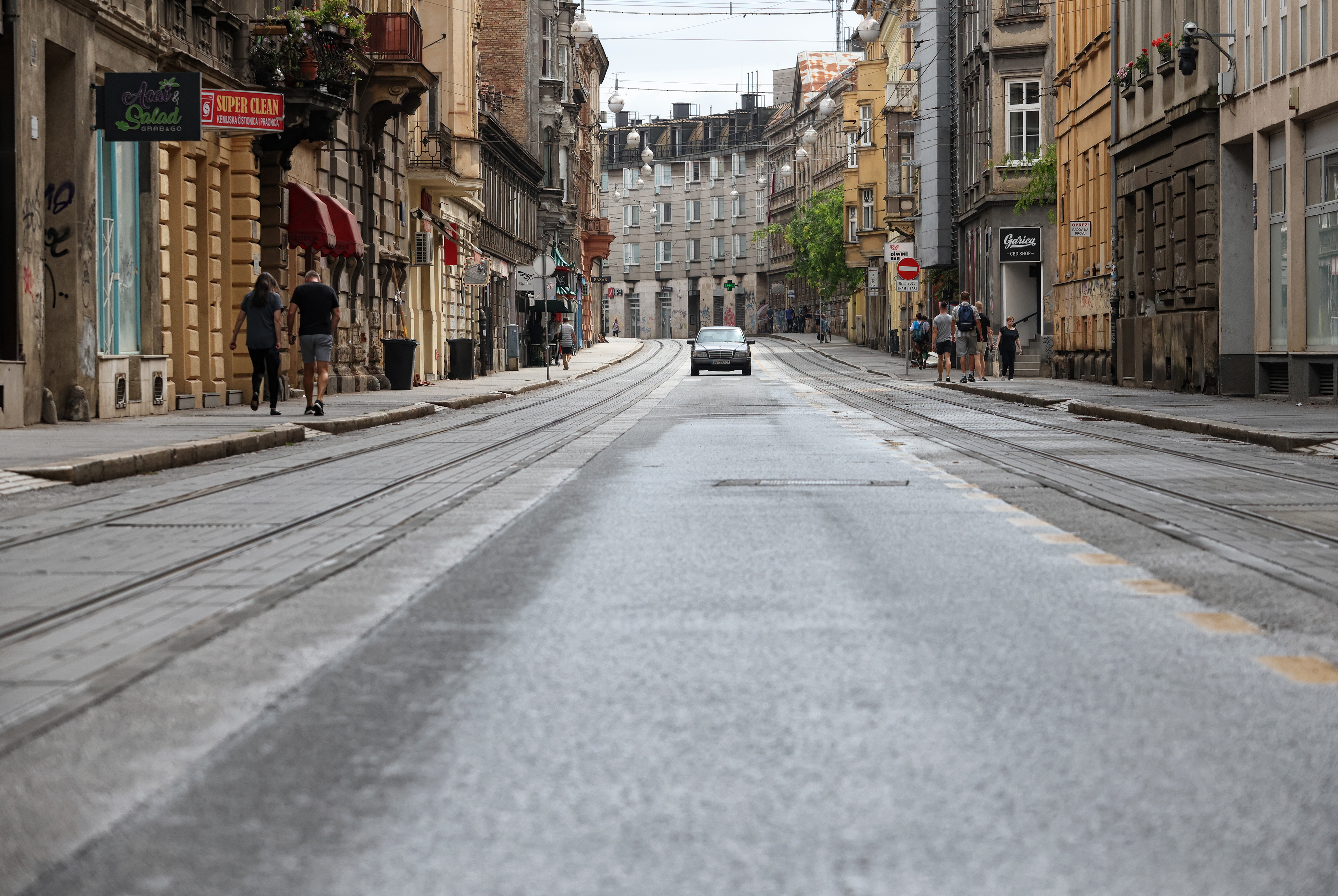 Mirna nedjelja u Zagrebu