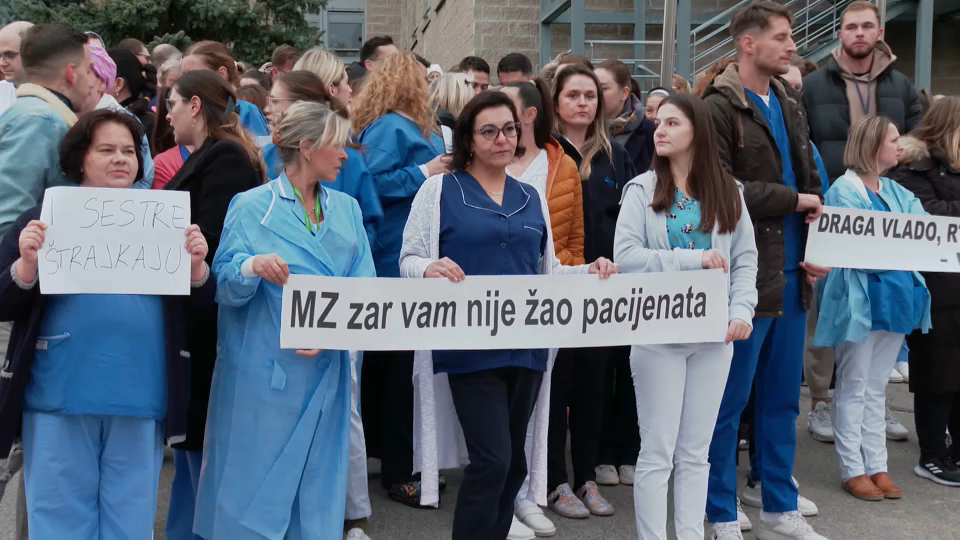 štrajk zdravstvenih radnika, djelatnika