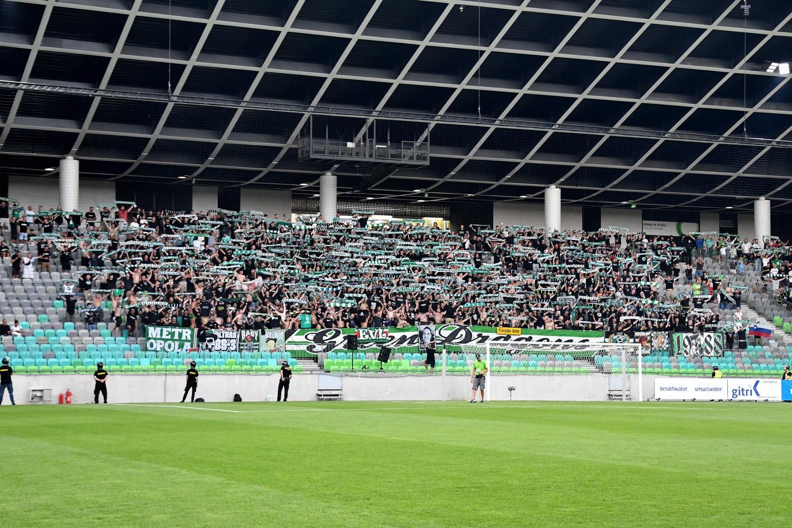 UEFA Europa Conference League - Olimpija Ljubljana v Rijeka - Stadium Stozice