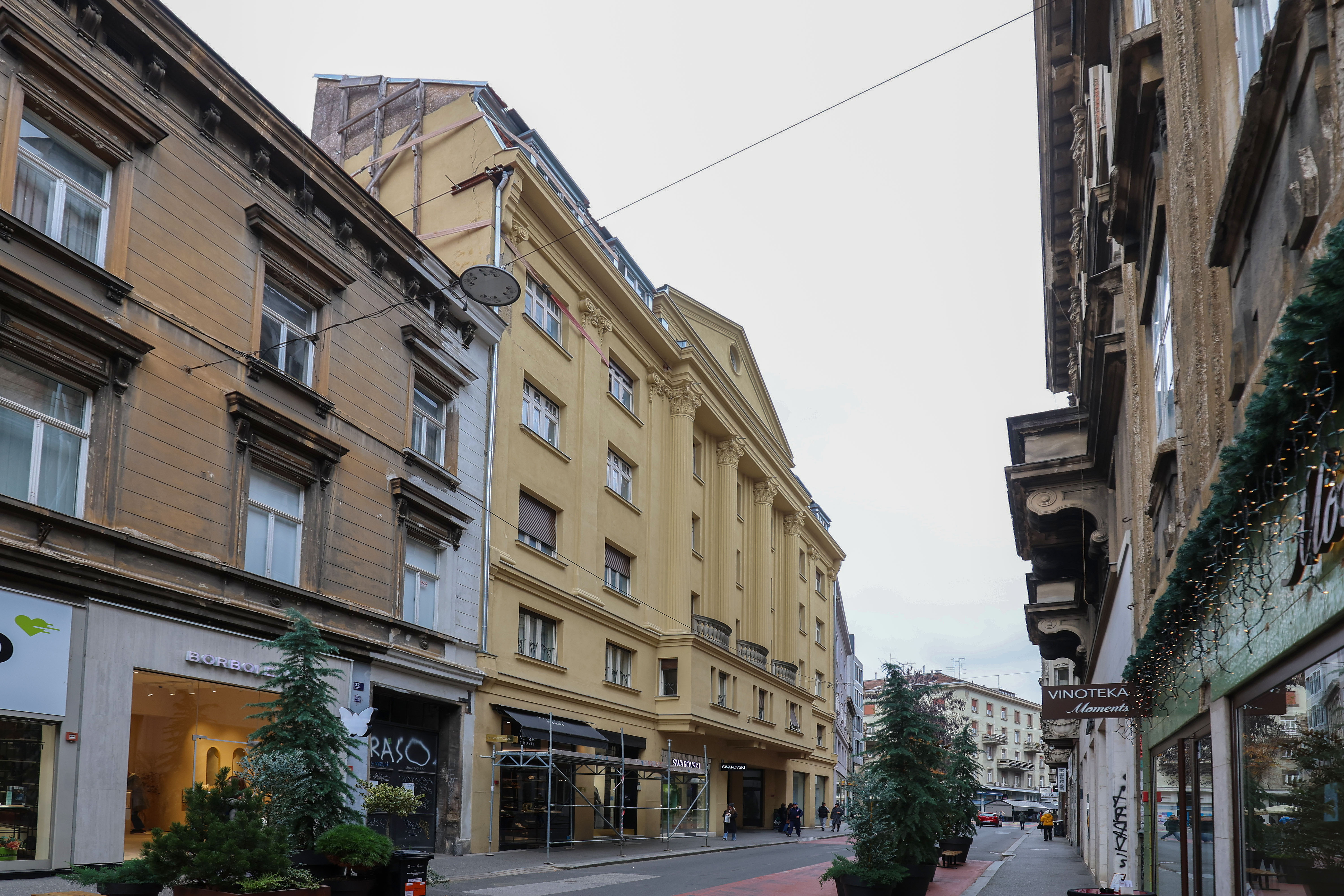 obnova od potresa, masarykova, zgrada, gurtna