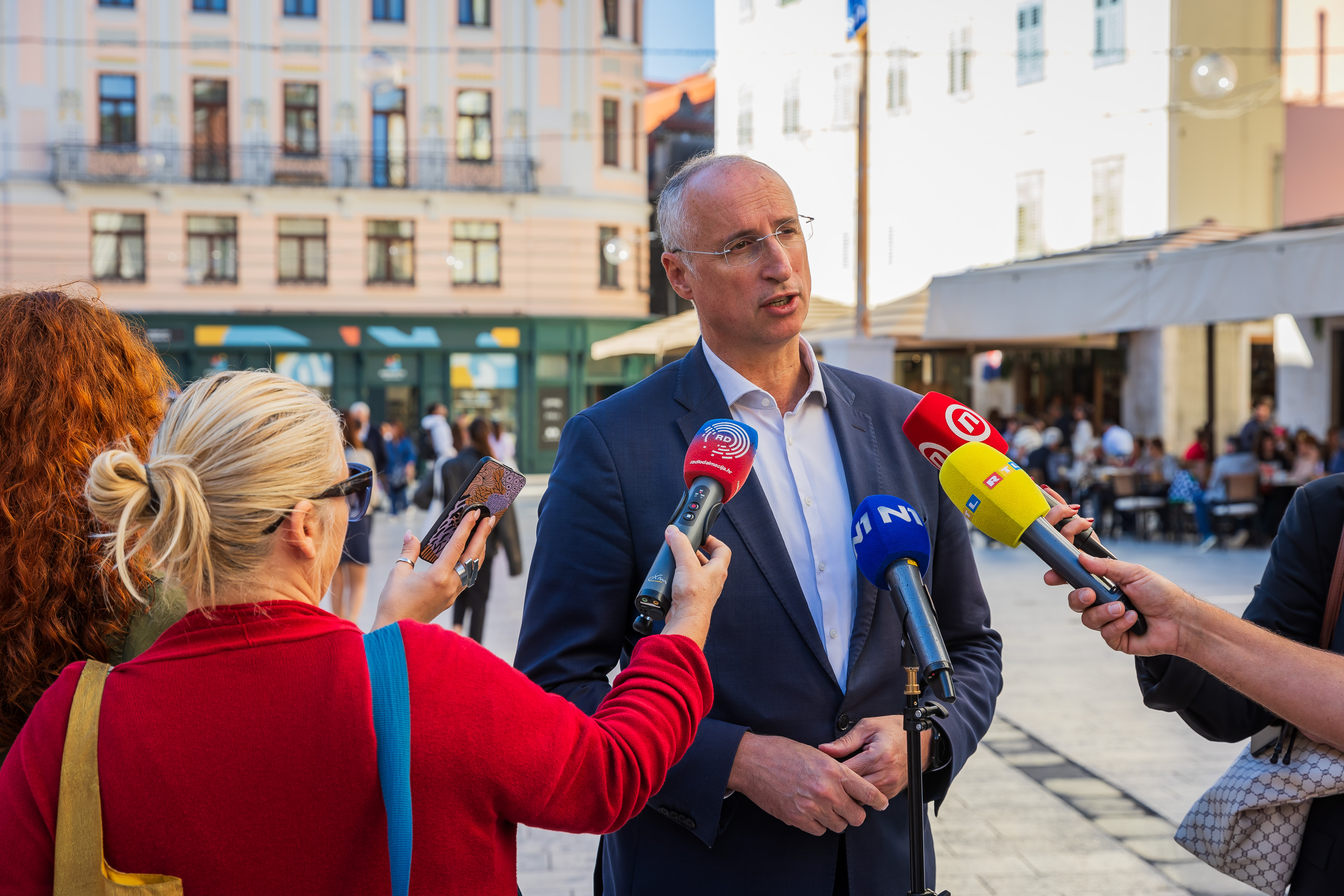 Split: Gradonačelnik Ivica Puljak dao je izjavu za medije o napadu na strane radnike