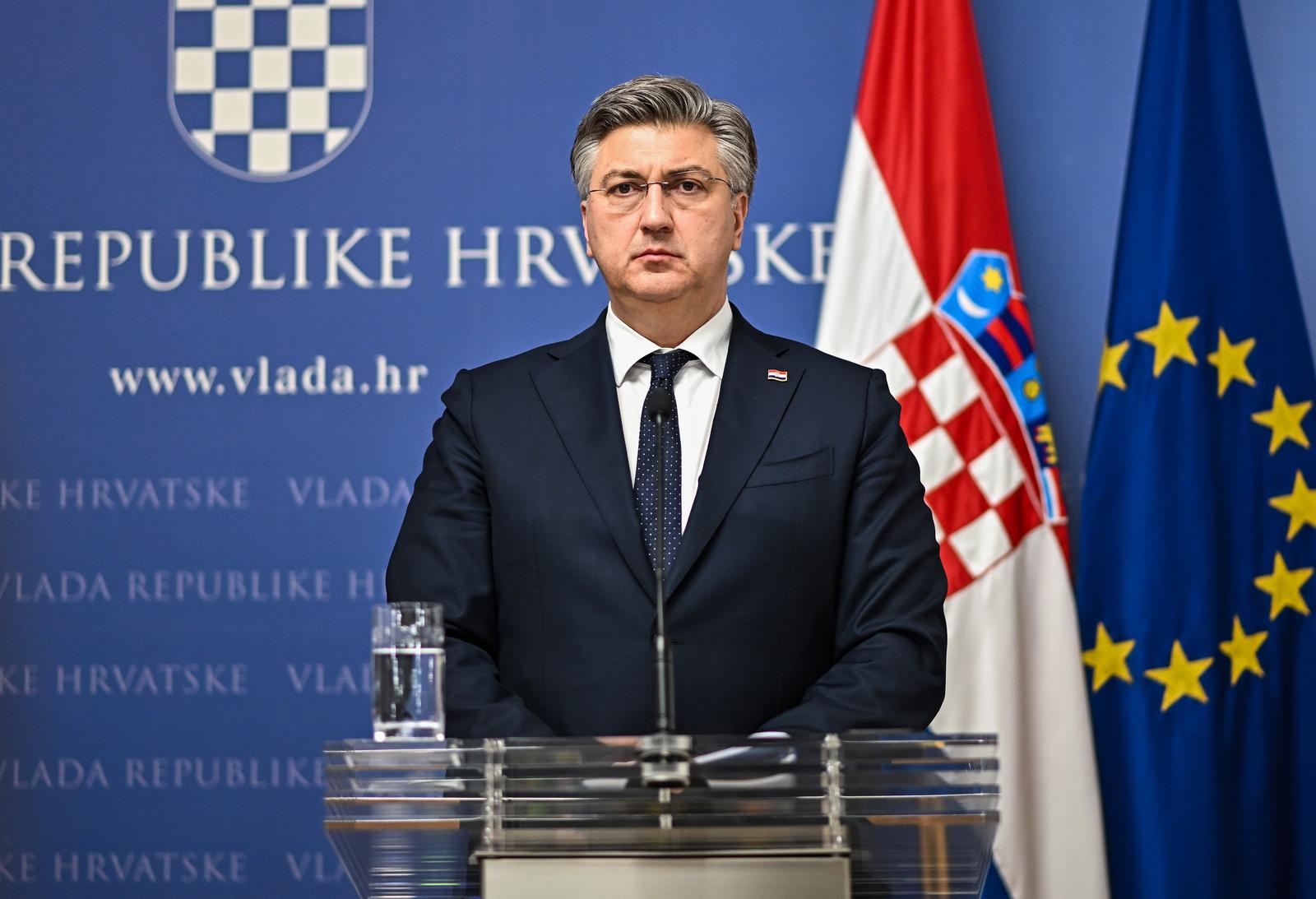 Zagreb: Plenković i Rutte dali izjavu medijima nakon sastanka