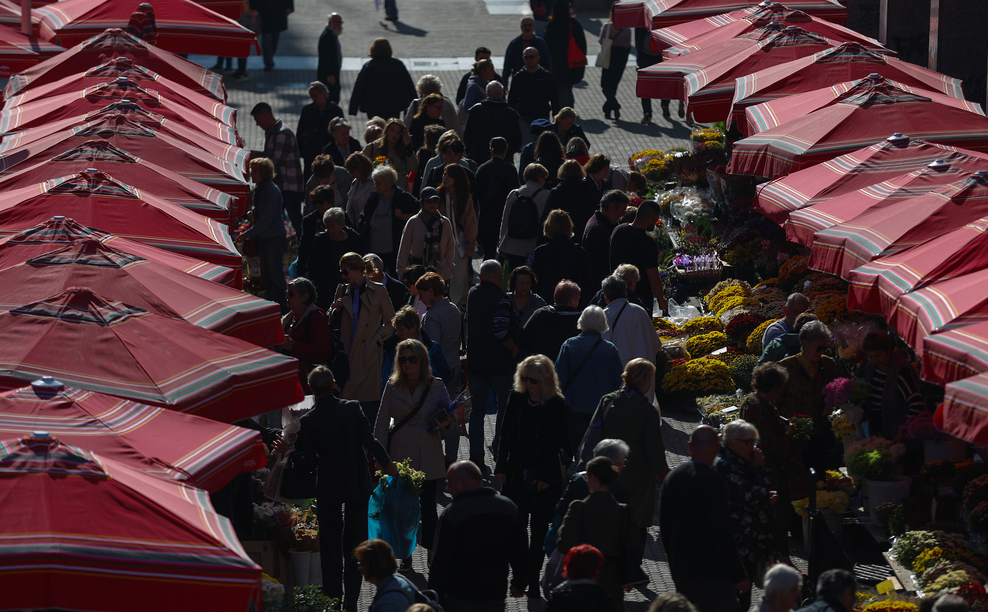 Iznadprosječno visoke temperature u Zagrebu