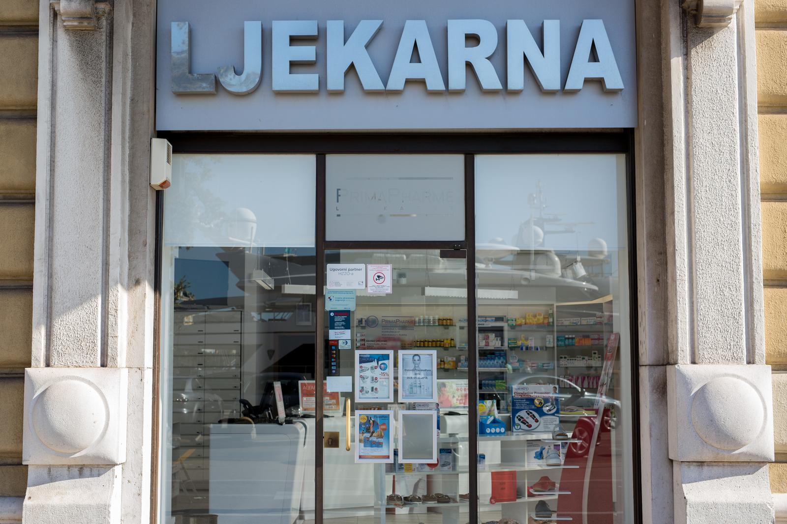 Ljekarna u centru Rijeke