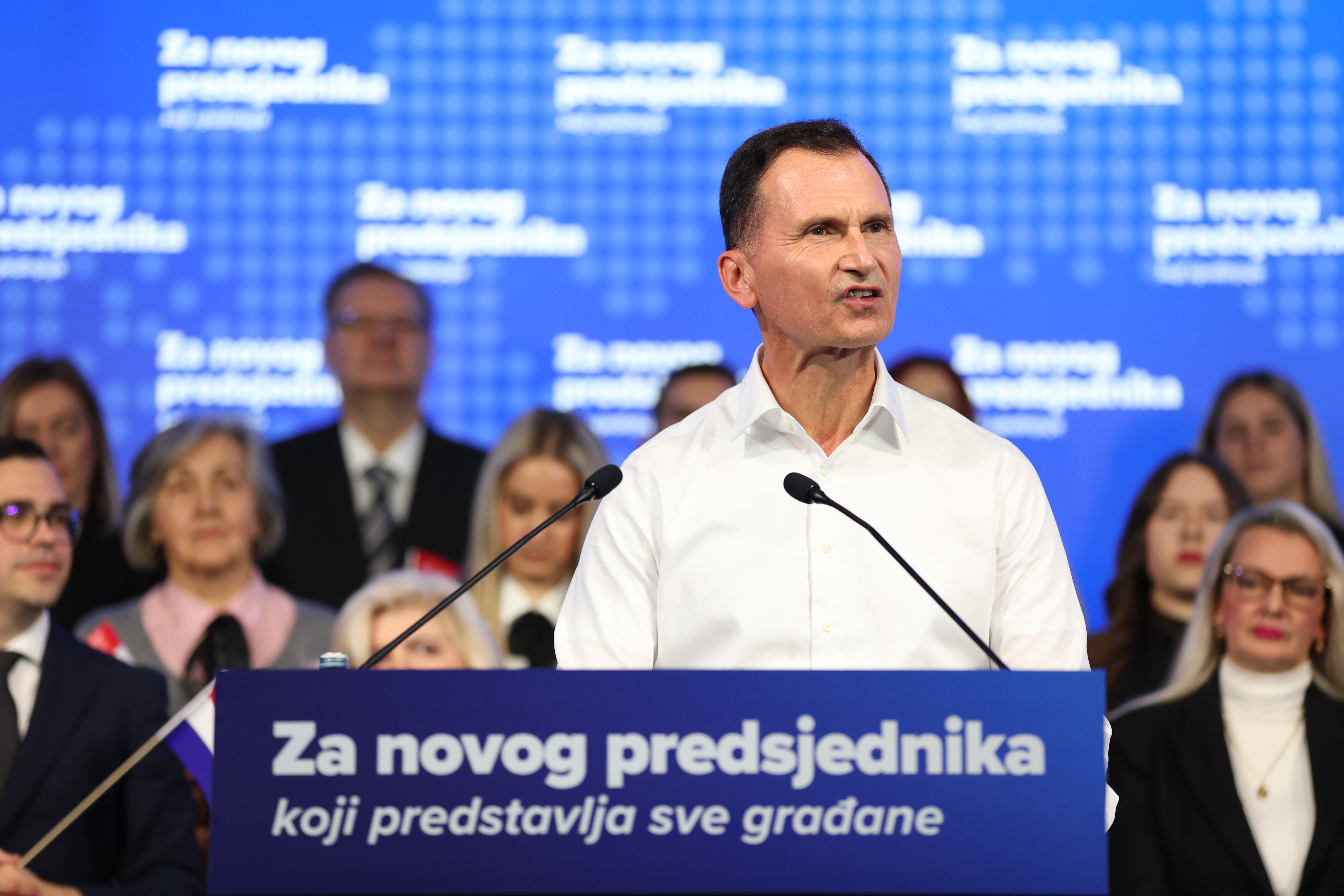 Zagreb: Predsjednički kandidat Dragan Primorac predstavio svoj izborni program