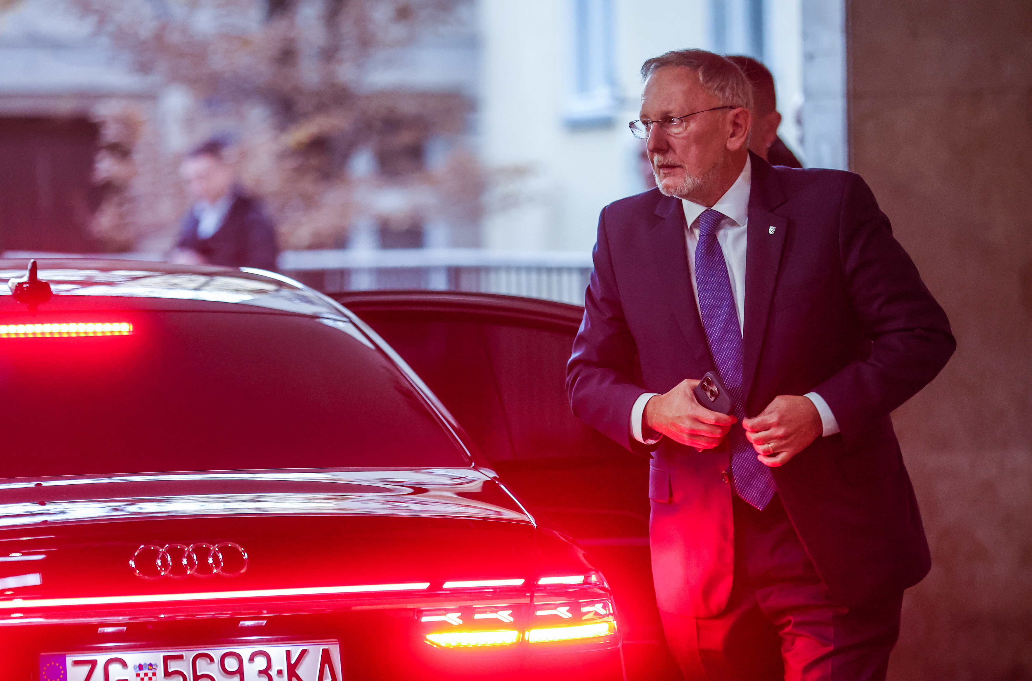 Zagreb: Članovi HDZ-a dolaze na sjednicu Predsjedništva stranke