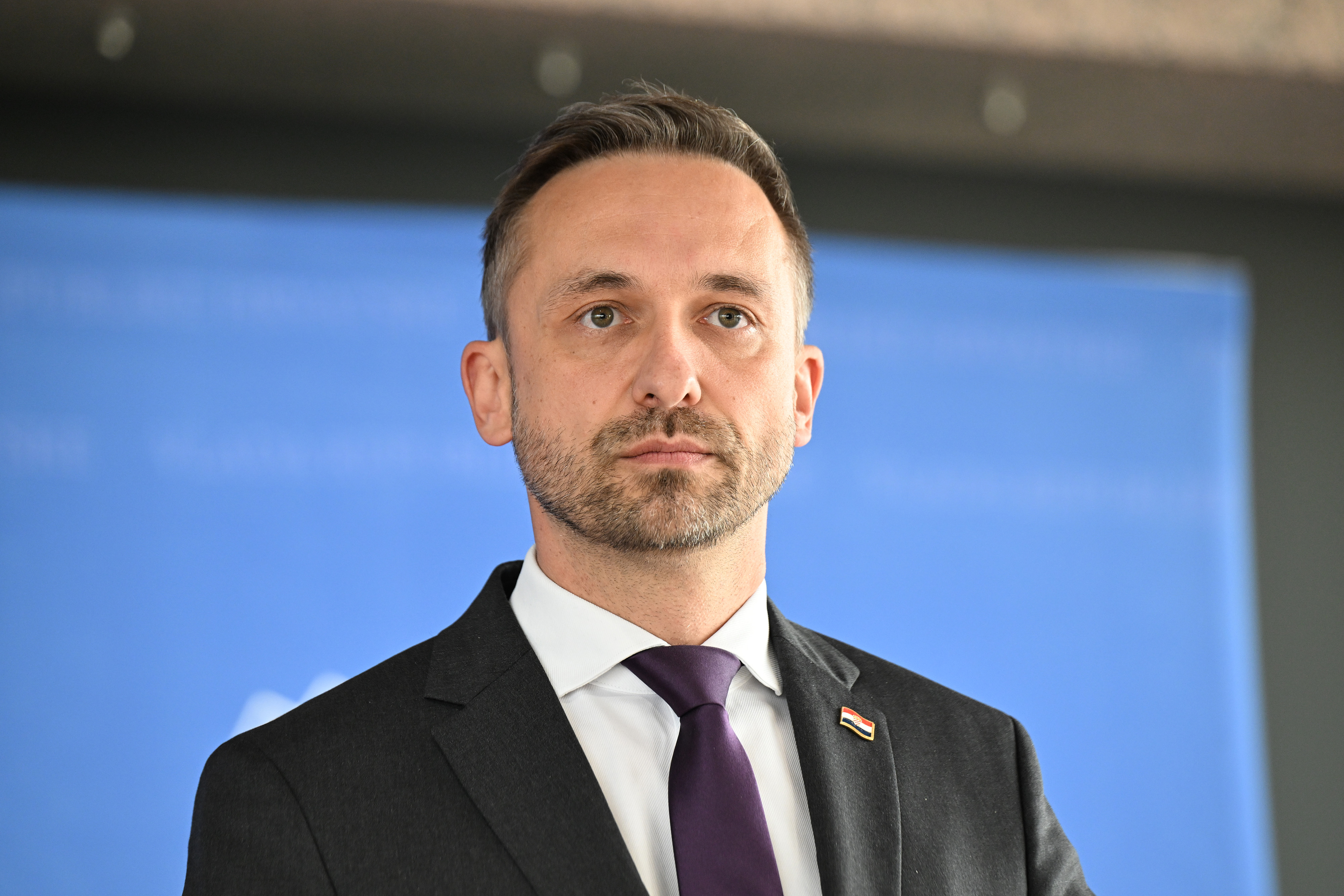 Zagreb: Nakon sjednice Vlade ministar Marin Piletić dao je izjavu za medije