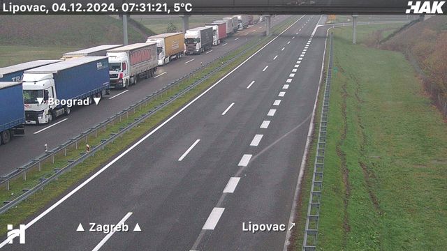 bajakovo a3, kolona teretnih vozila, teretna vozila