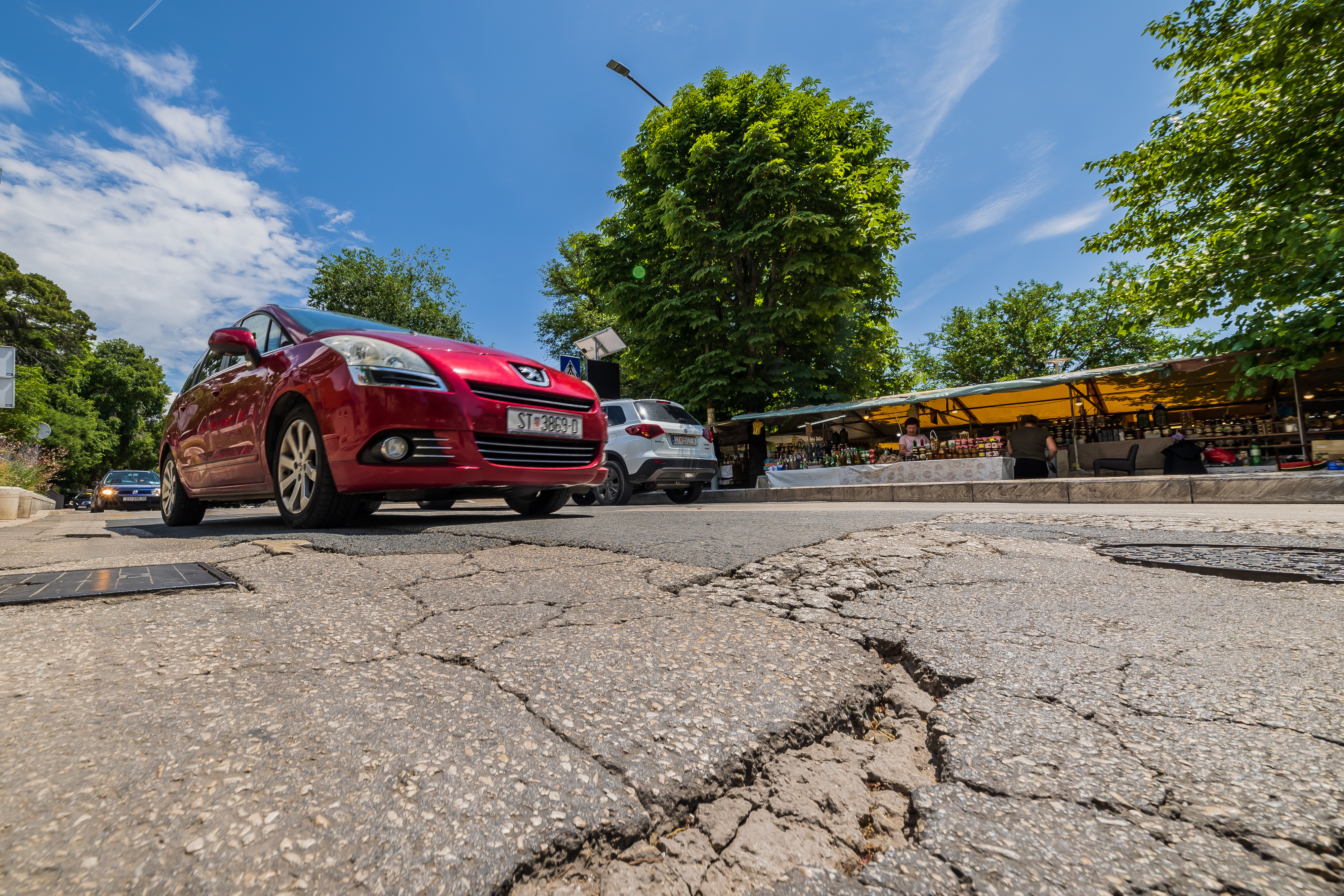 Magistralna cesta Trogir - Seget