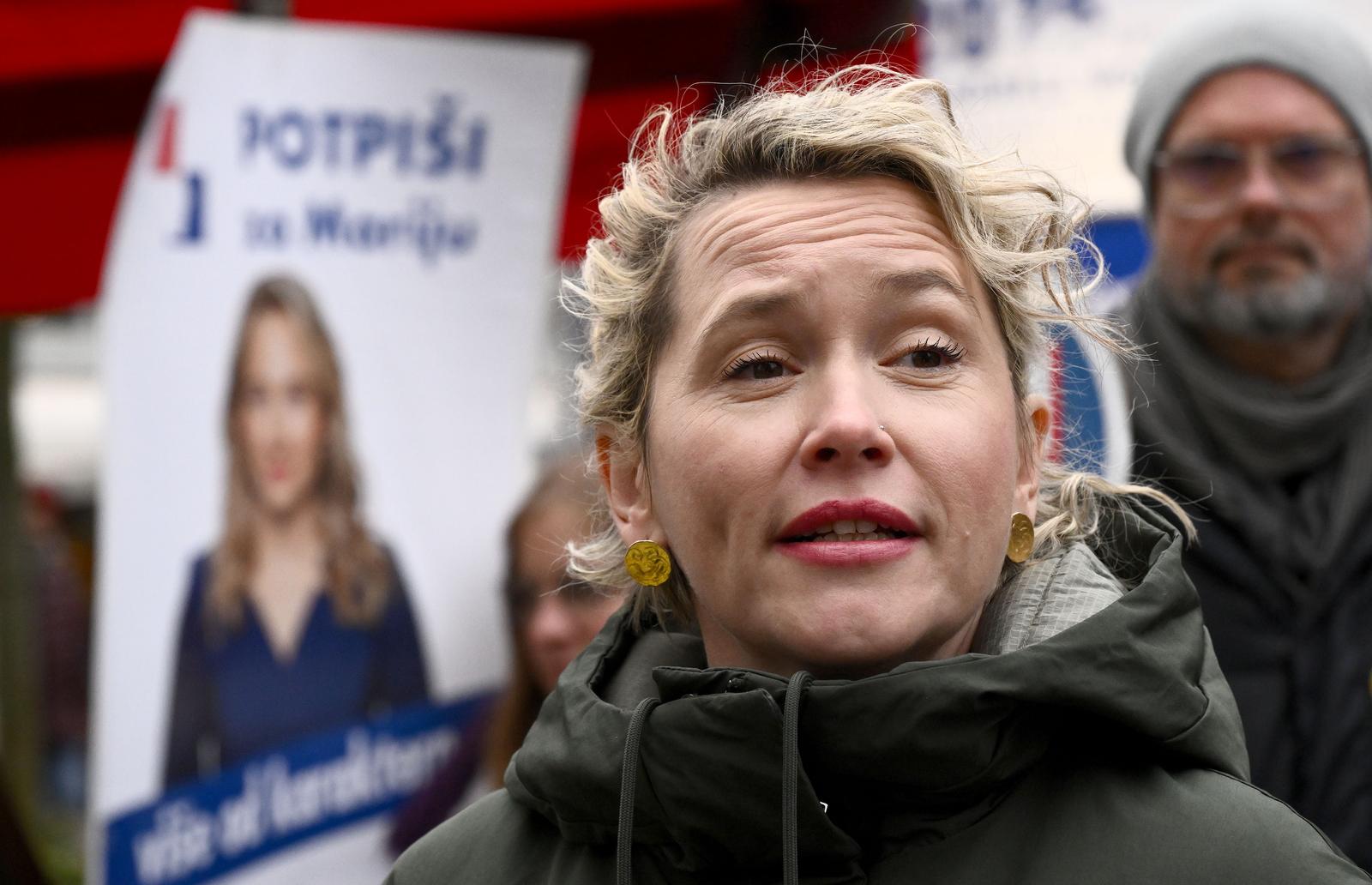 Zagreb: Ivana Kekin održala konferenciju za medije