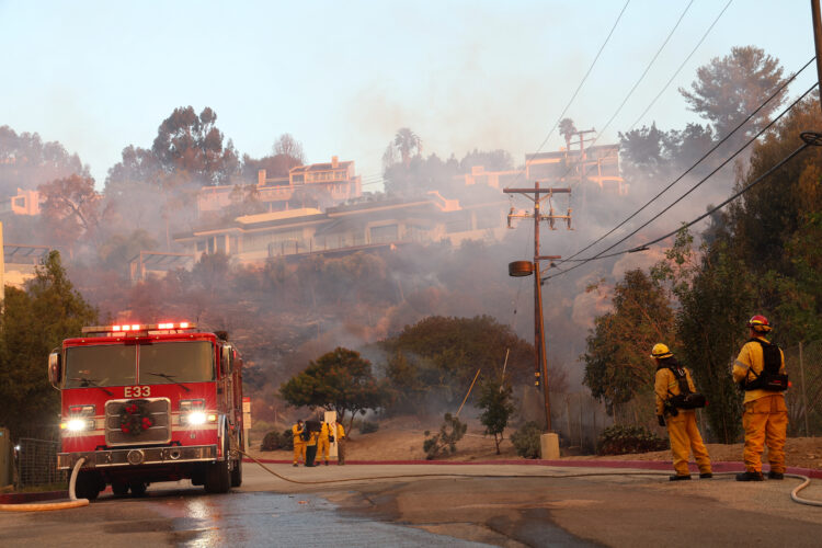 Franklin Fire in Malibu