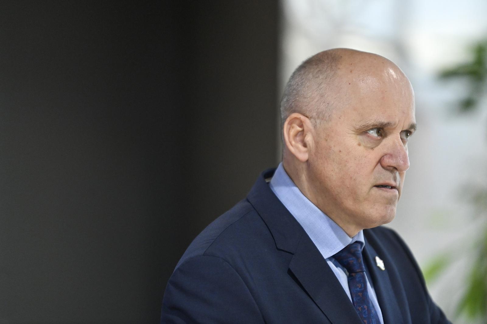 Zagreb: Branko Bačić i Tonči Glavina dali izjavu za medije nakon 44. sjednice Vlade