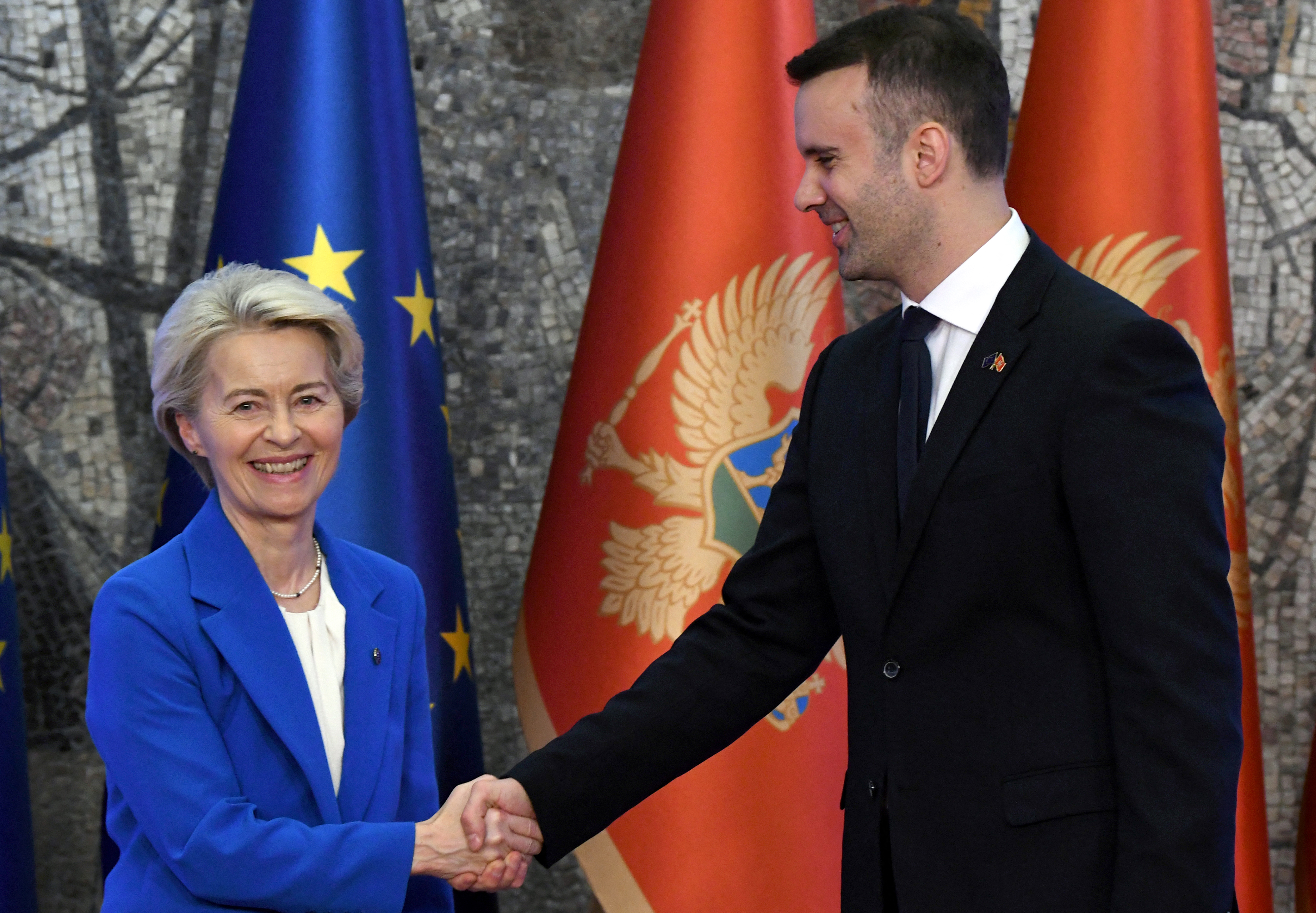 Ursula Von der Leyen i Milojko Spajić