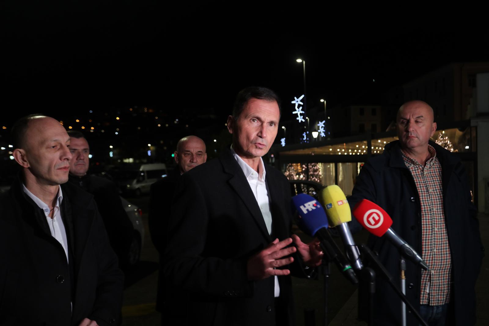 Predsjednički kandidat HDZ-a Dragan Primorac u Senju