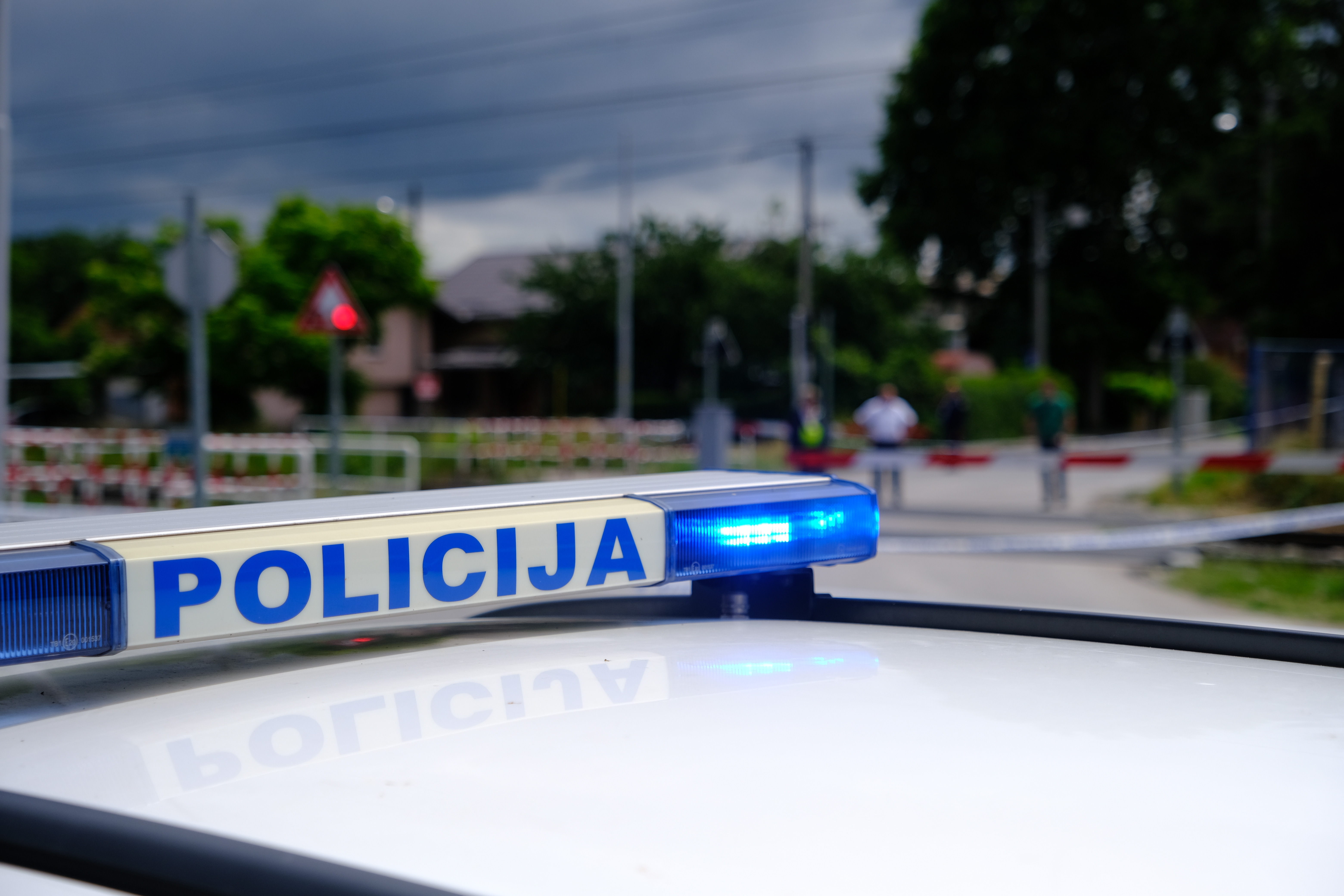 policija, očevid, željeznička pruga