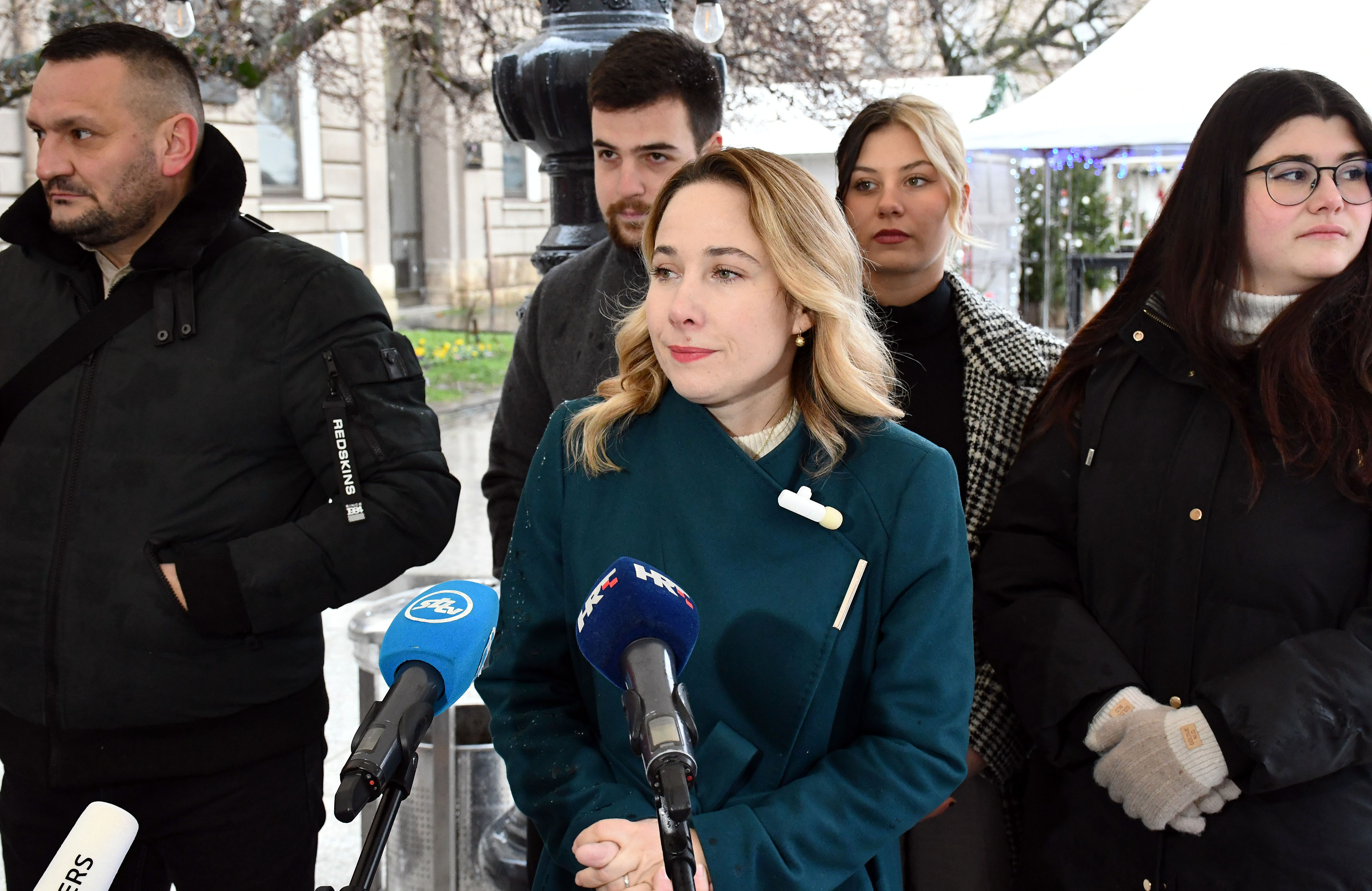 Slavonski Brod: Konferencija za medije predsjedničke kandidatkinje Marije Selak Raspudić