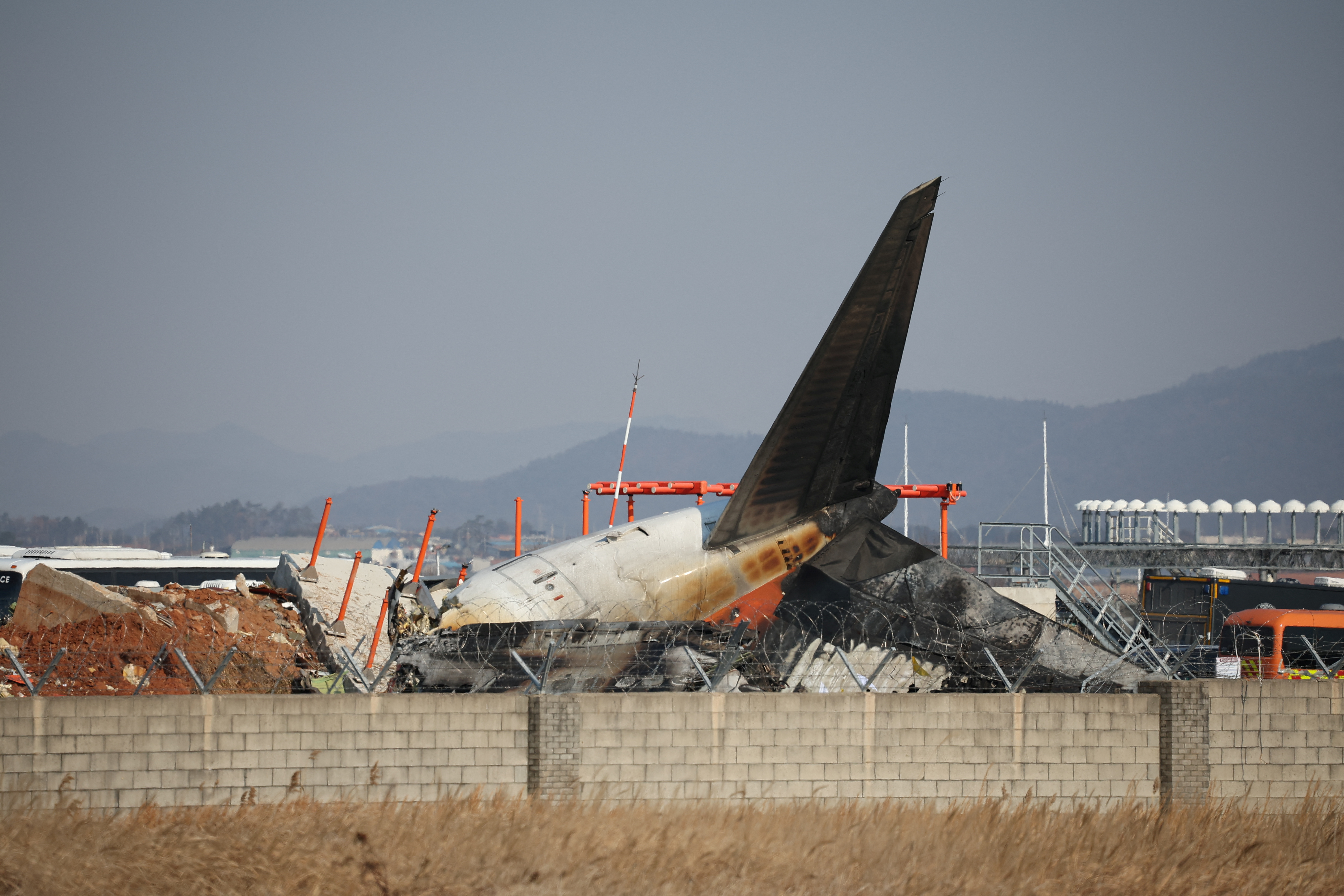 Aircraft crash in South Korea
