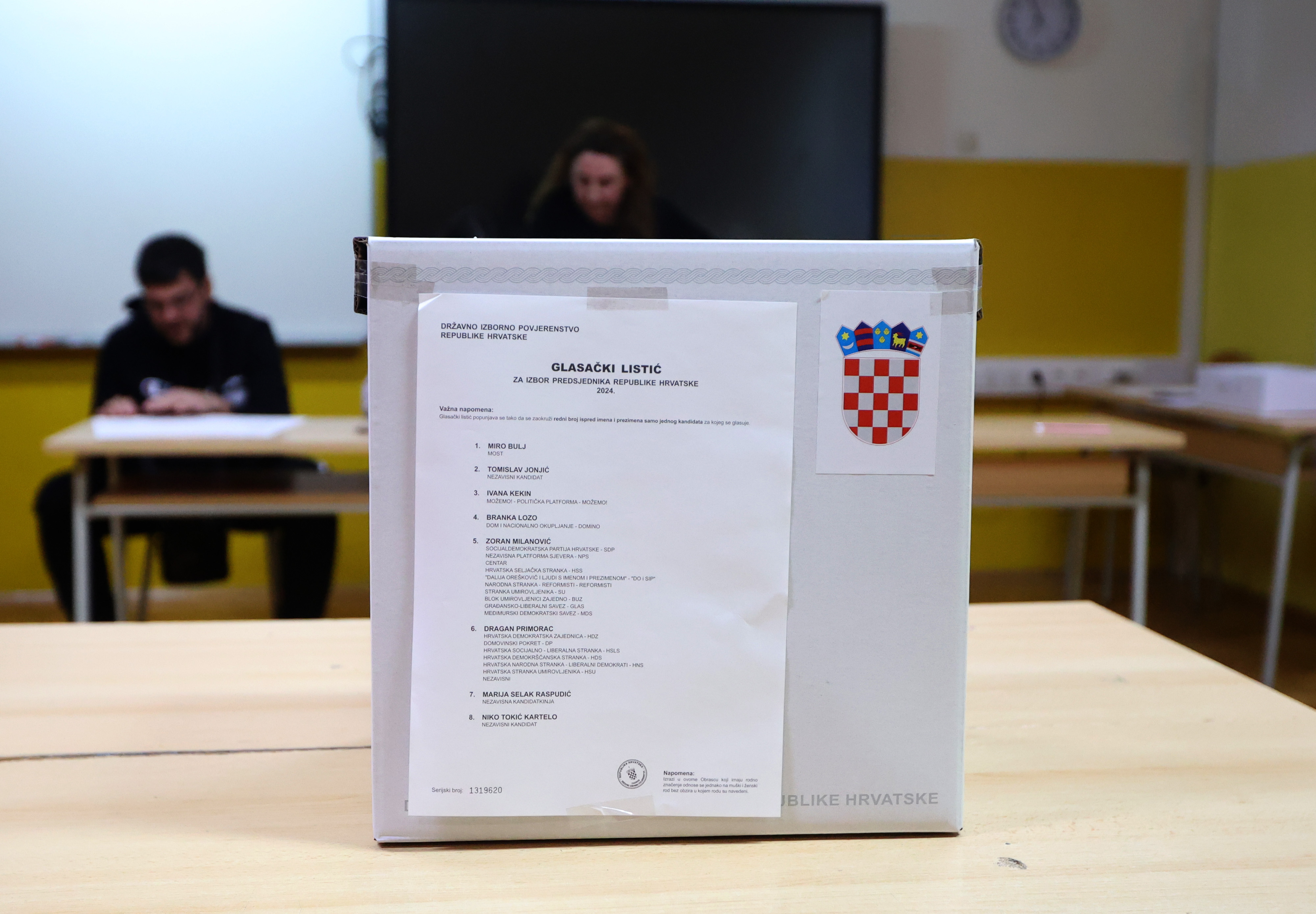 U Šibeniku nakon zatvaranja birališta započelo prebrojavanje glasova