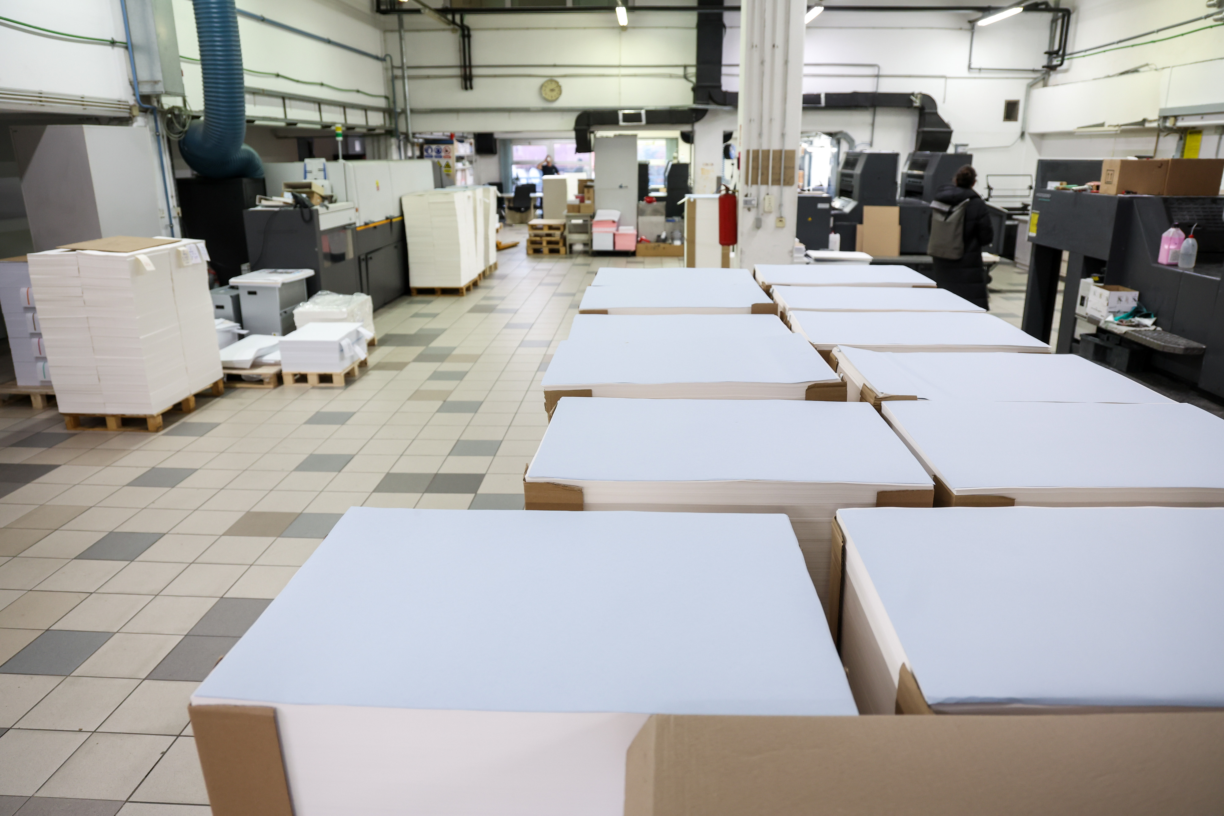 Zagreb: Tiskanje glasačkih listića za drugi krug predsjedničkih izbora