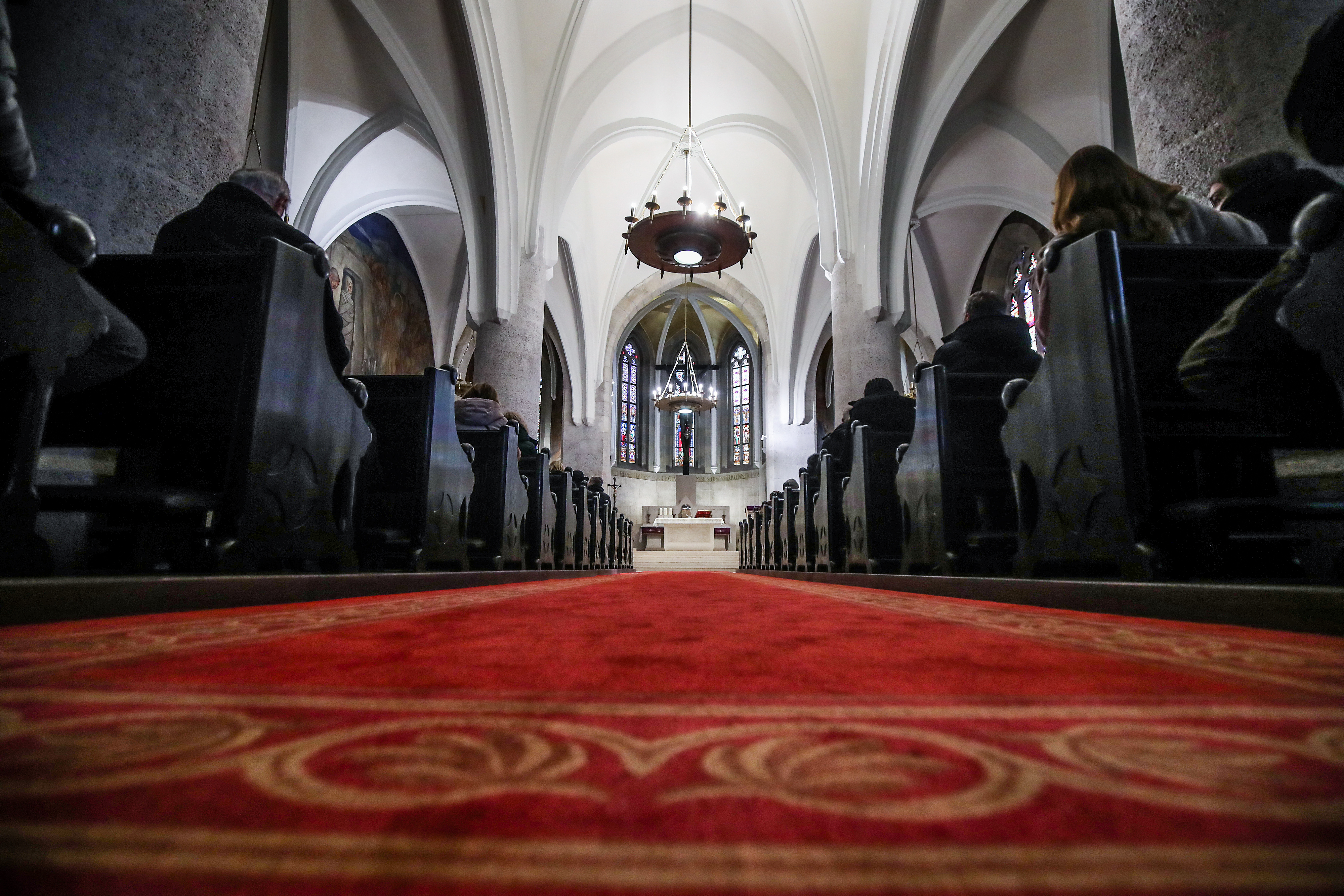 Zagreb: Fotografije unutrašnjosti crkve sv. Marka uoči prve mise nakon obnove