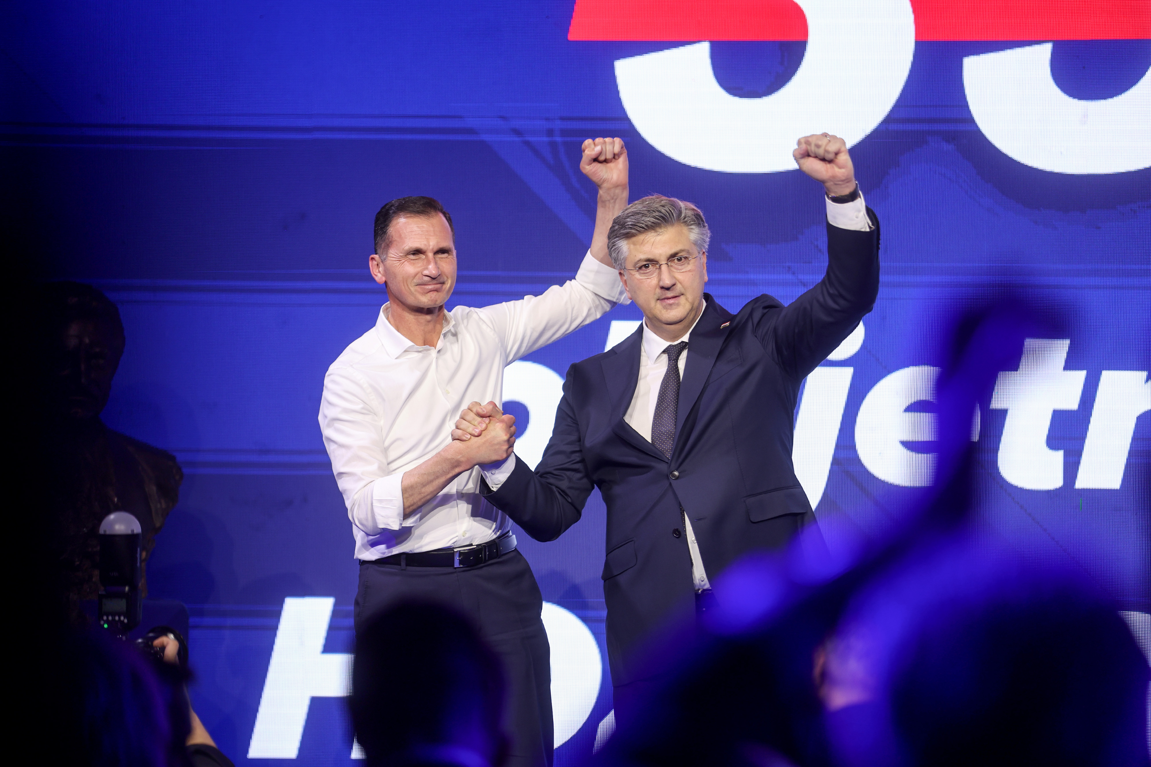 Dragan Primorac i Andrej Plenković