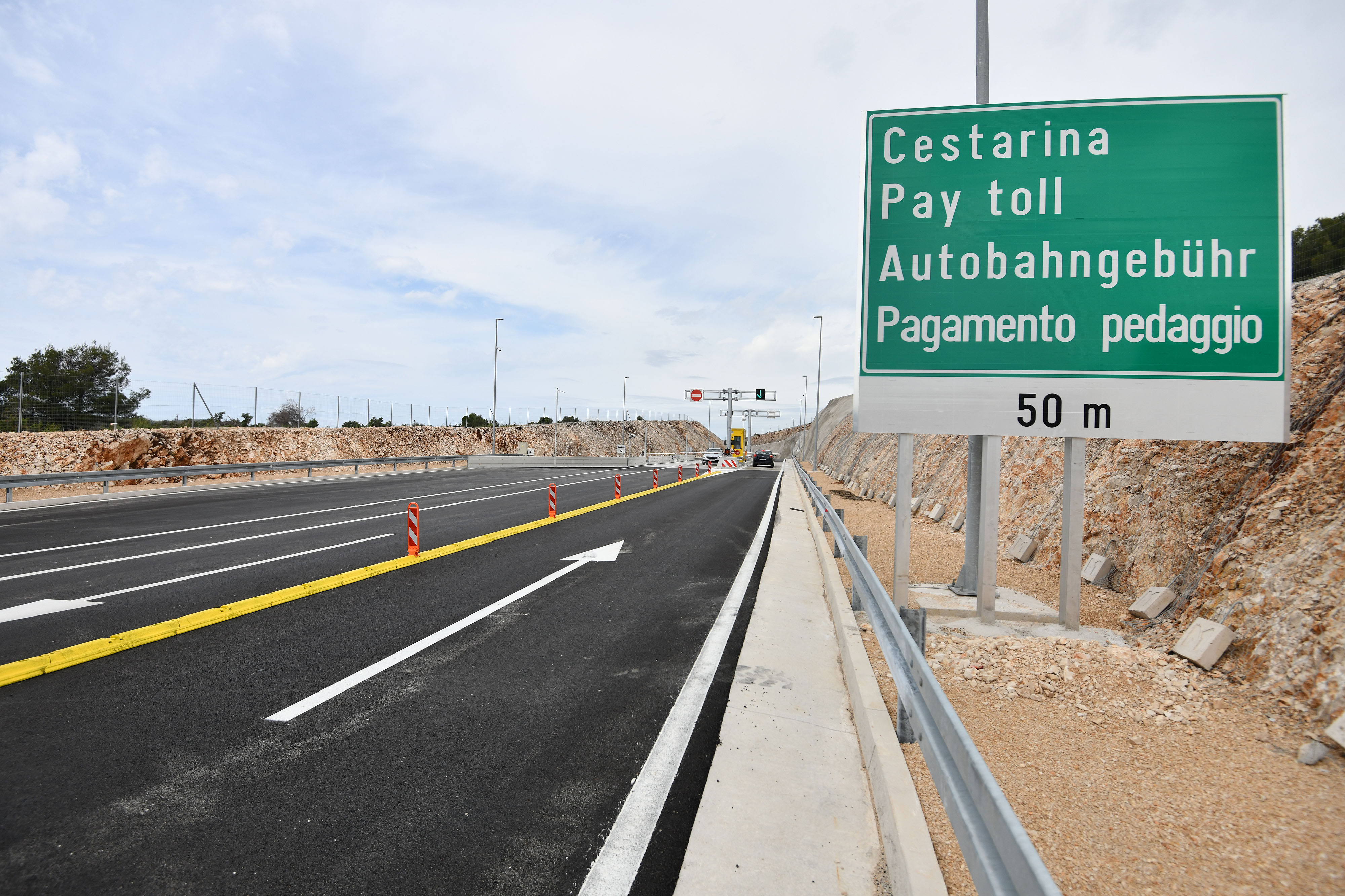 ibenik: Otvoren novi izlaz na A-1 Zagreb-Split kod ibenika koji vodi na Gospodarsku zonu