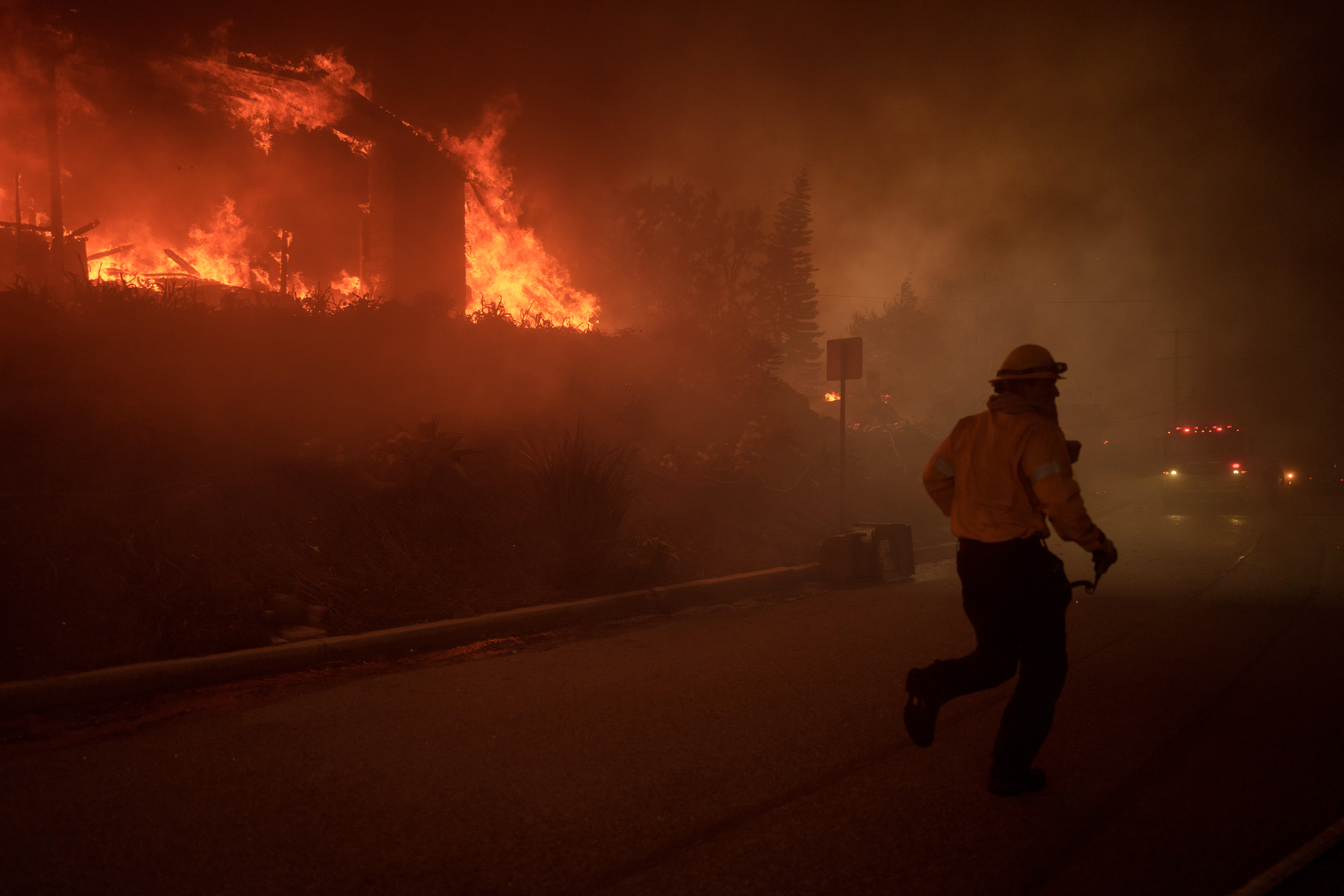 požar los angeles, kalifornija