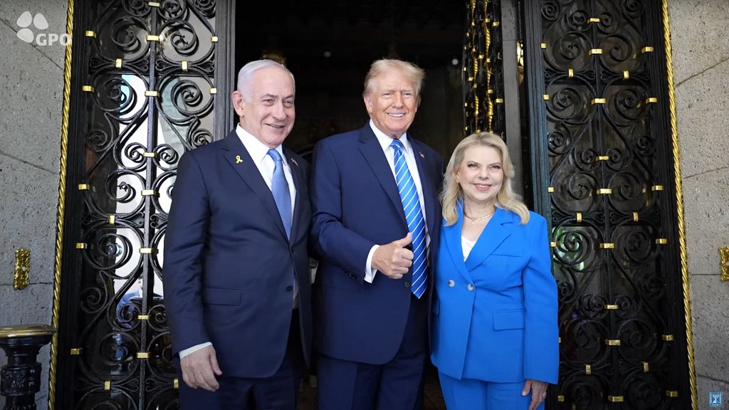 benjamin netanyahu, donald trump