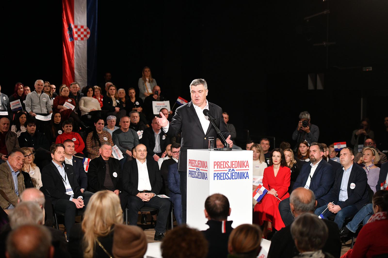 Koprivnica: Predizborni skup Zorana Milanovića