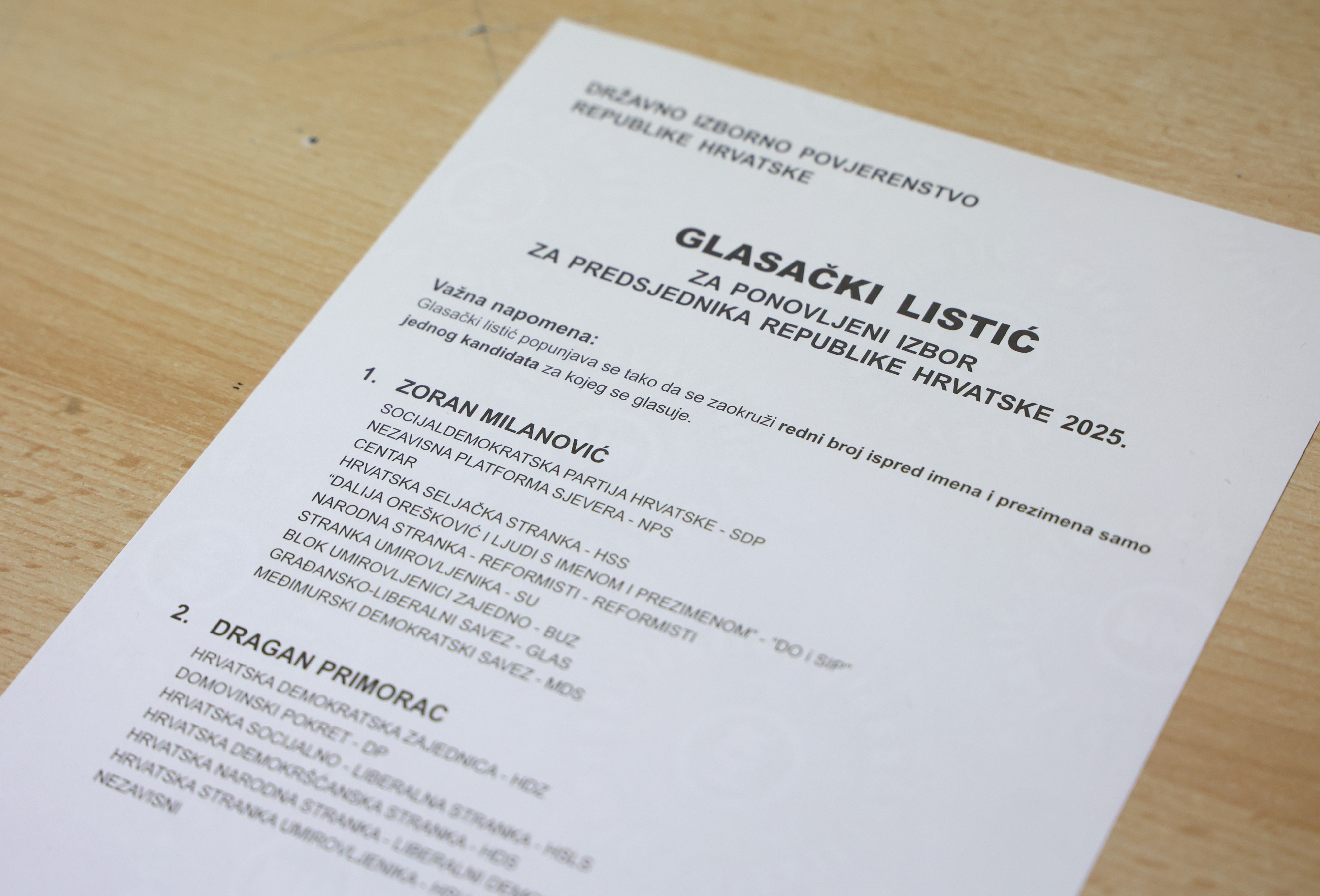 U Šibeniku otvorena bira?ka mjesta