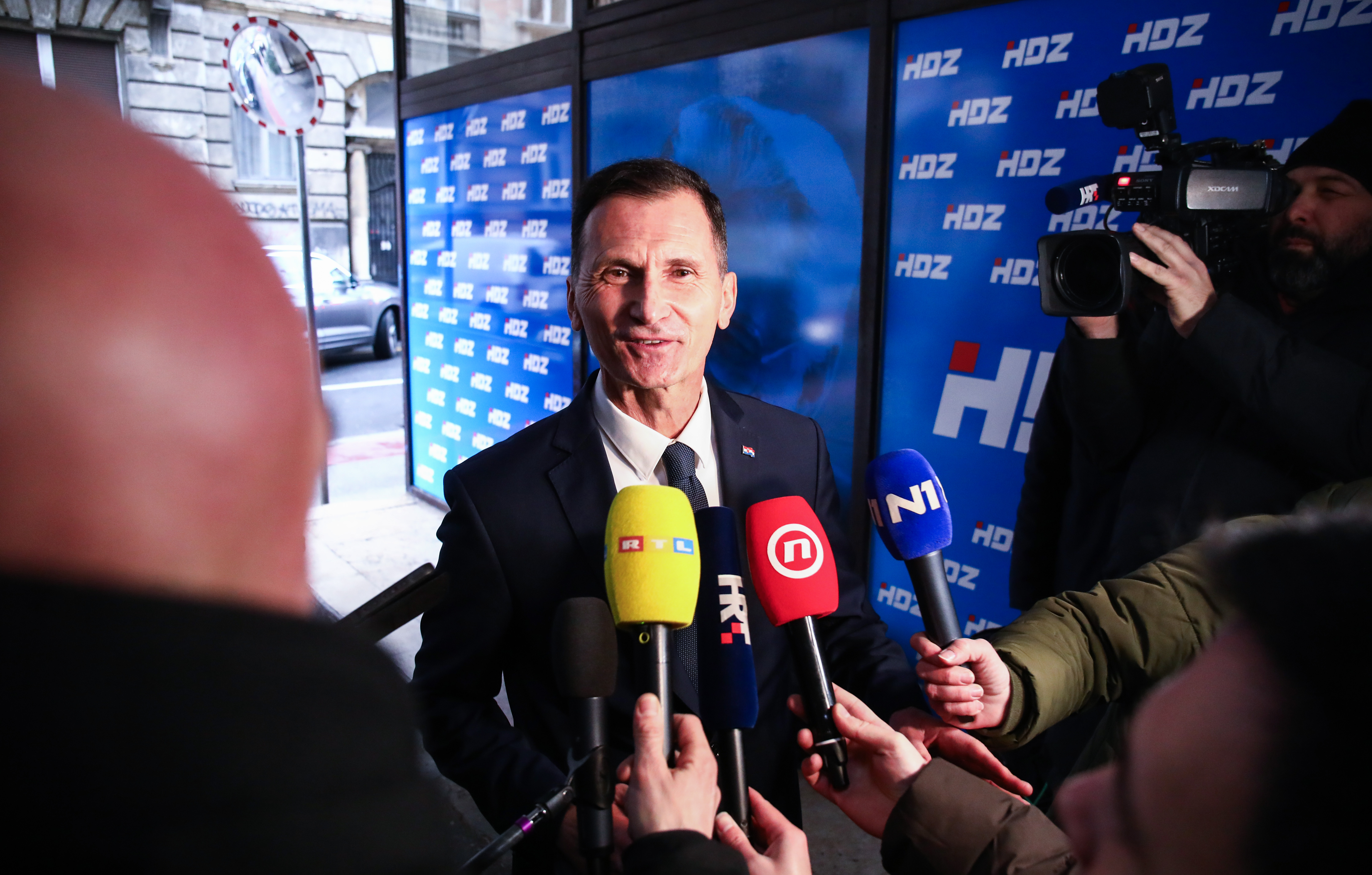 Zagreb: Dolazak članova na sjednicu zajedničku sjednicu Predsjedništva i Nacionalnog odbora HDZ-a.