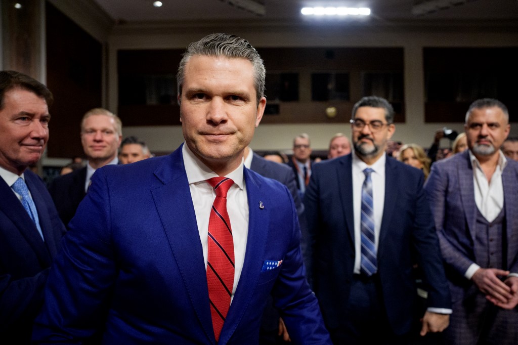 Confirmation Hearing Held For Secretary Of Defense Nominee Pete Hegseth