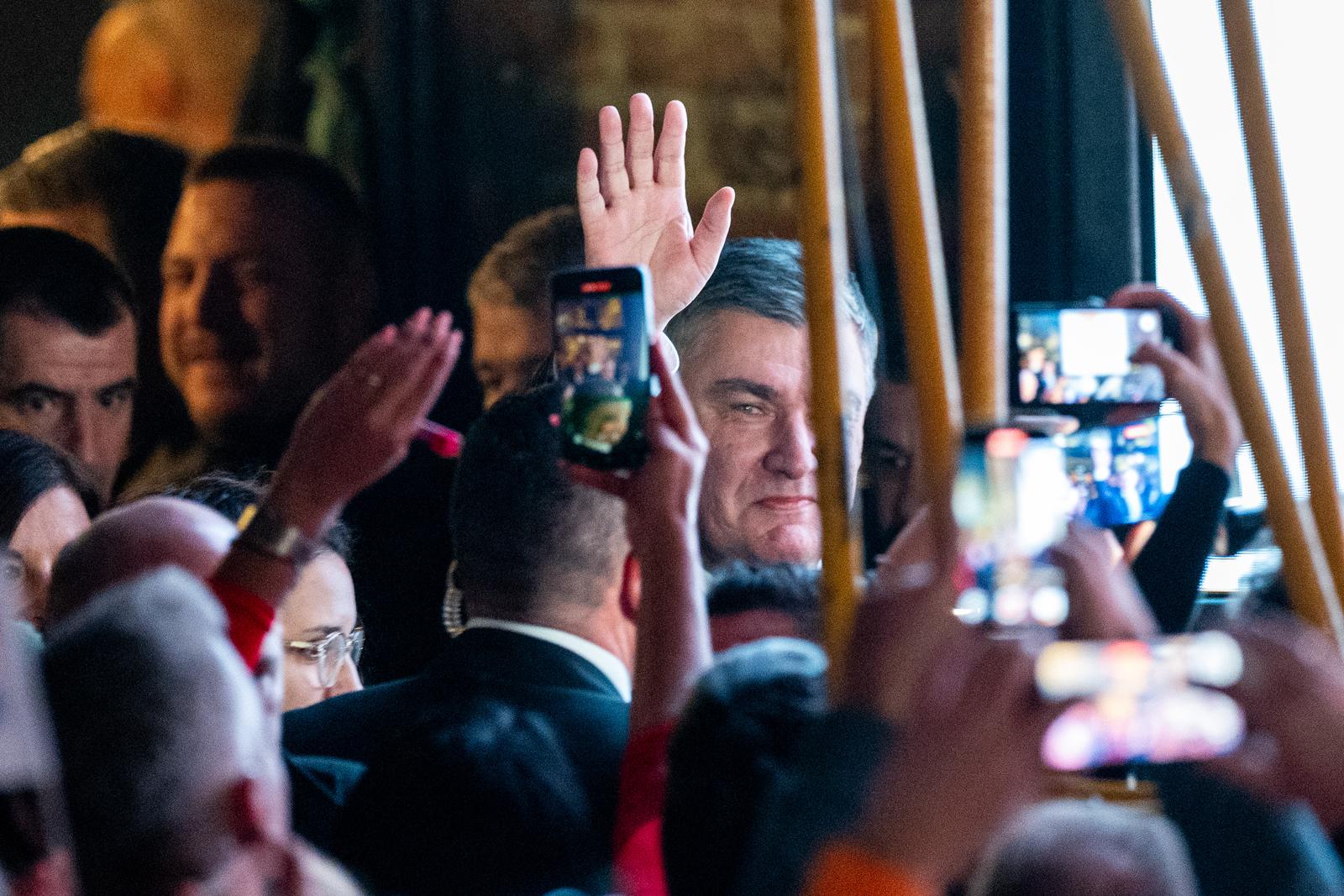 Zagreb: Zoran Milanović pobijedio na predsjedničkim izborima