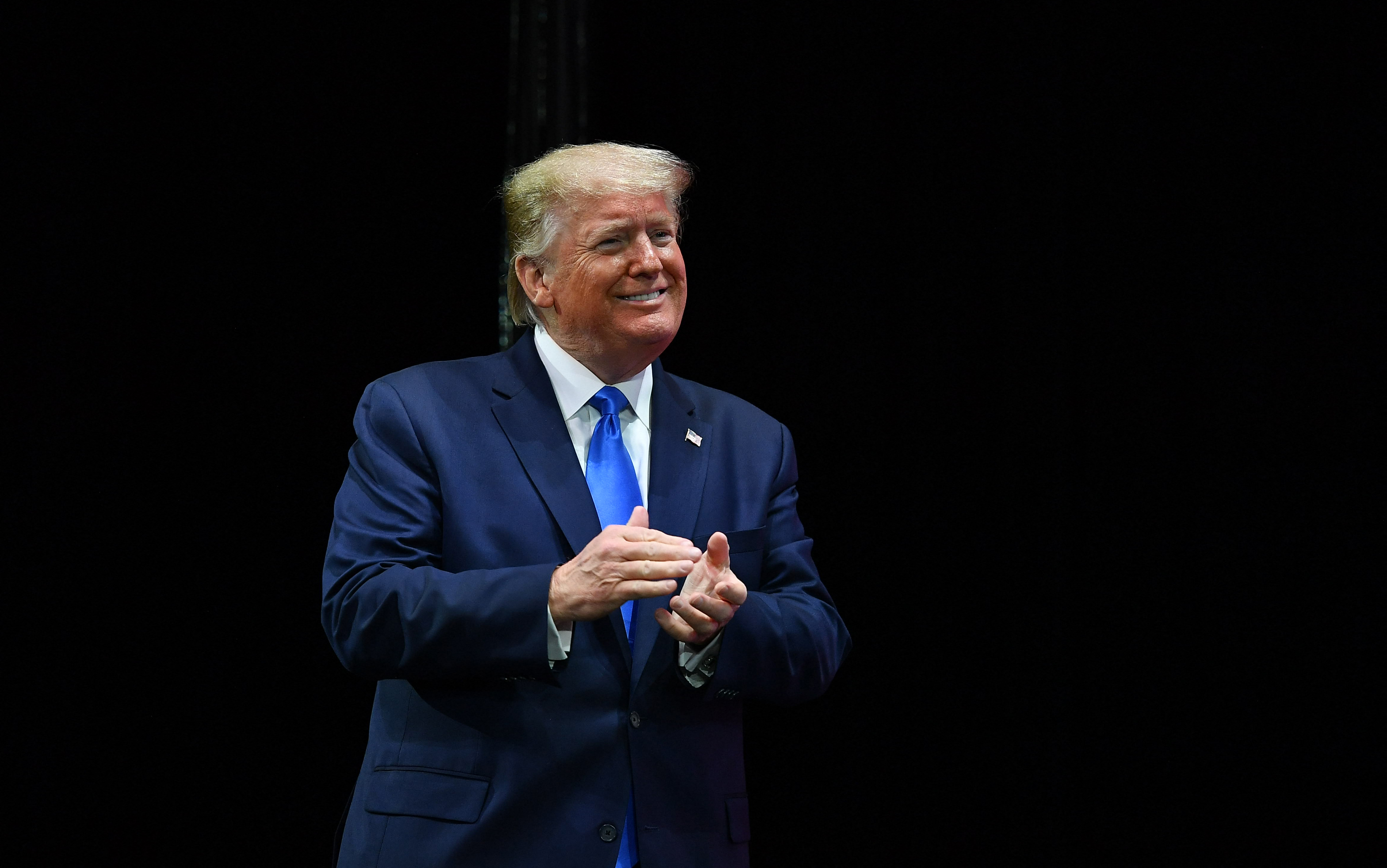 Trump delivers address to Israeli American Council