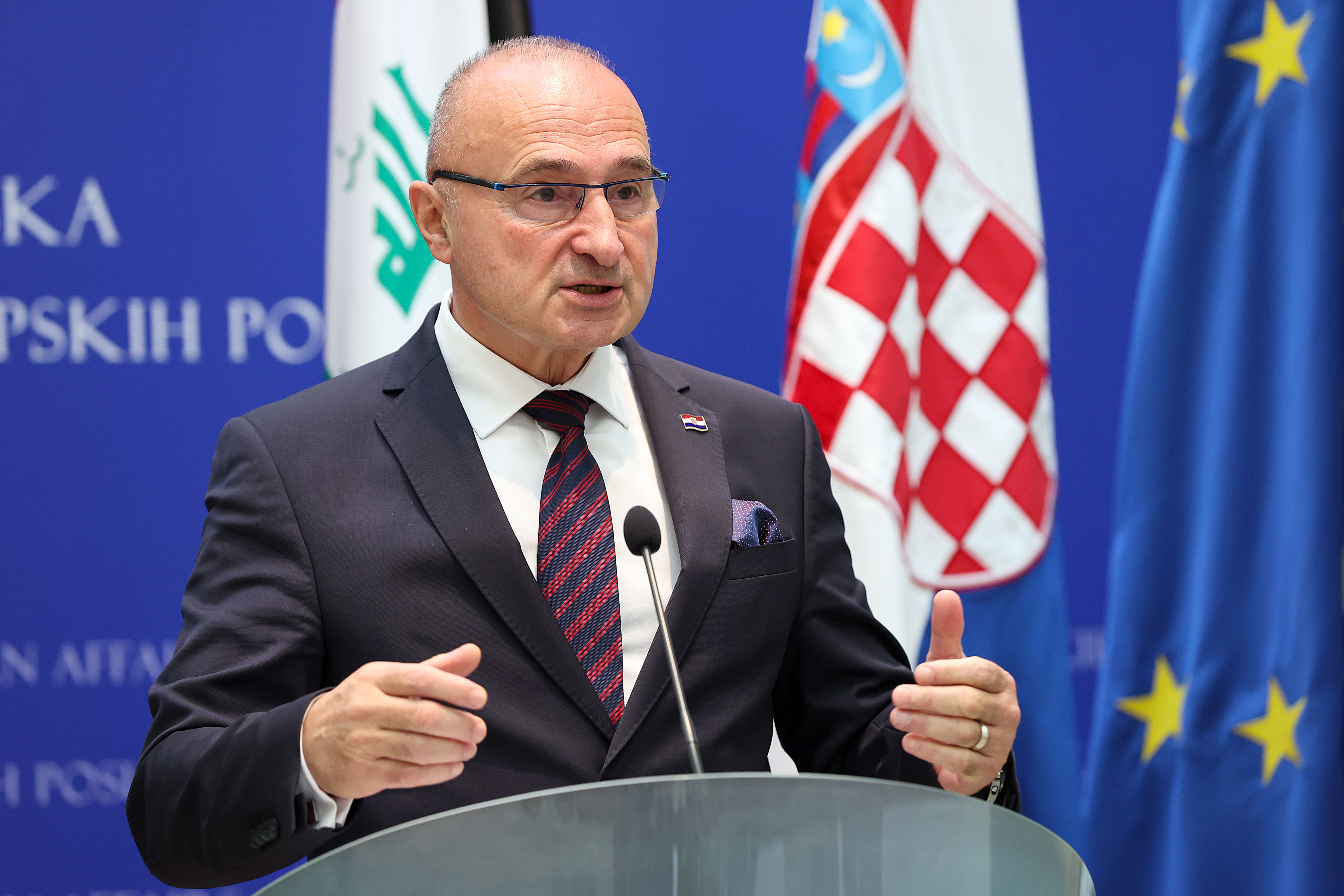 Zagreb: Gordan Grlić Radman o aktualnim temama