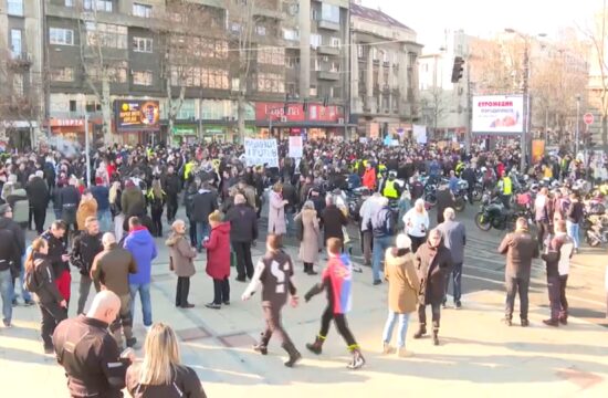 blokada srbija prosvjed
