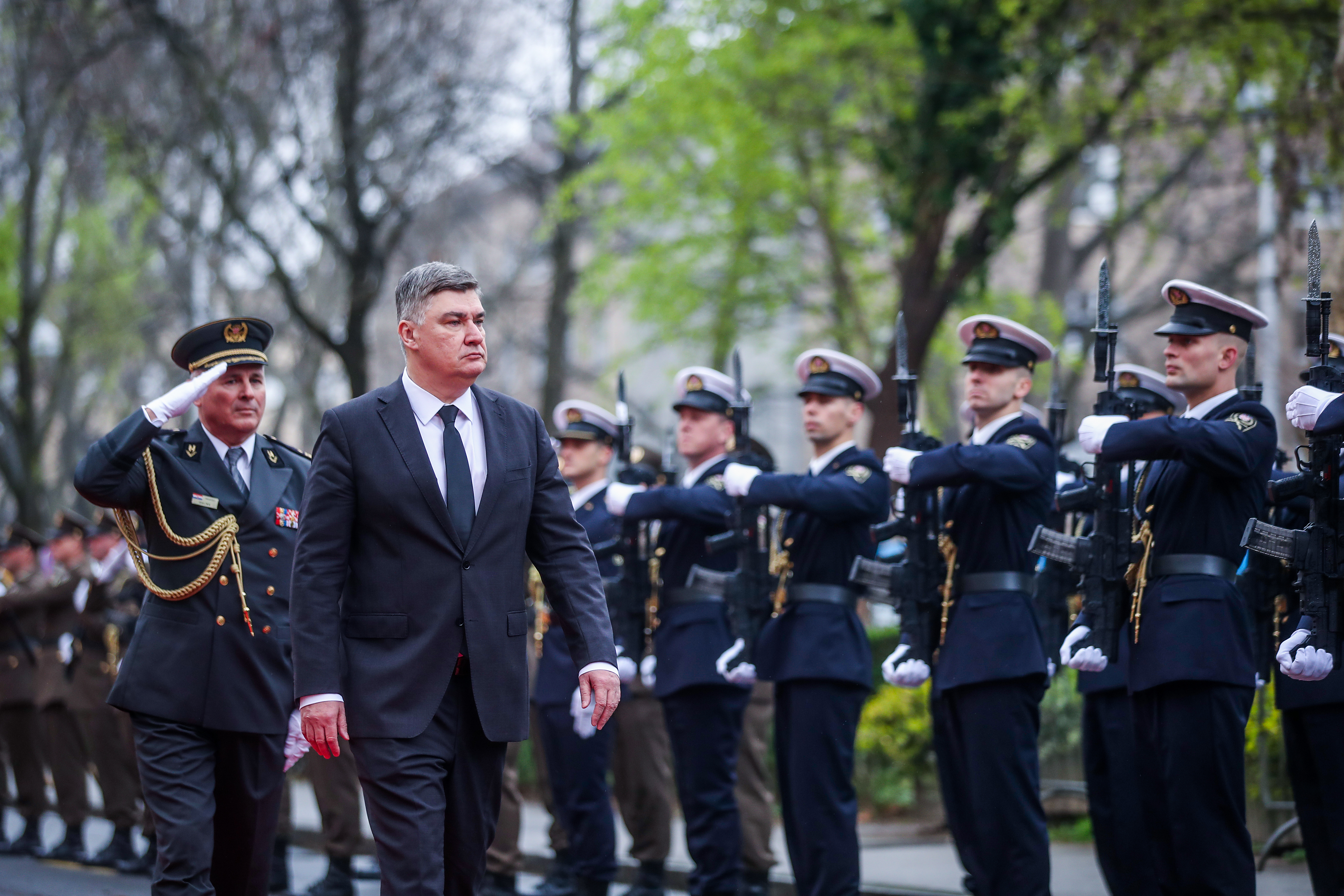 Zagreb: Svečana primopredaja dužnosti načelnika Glavnog stožera Oružanih snaga RH