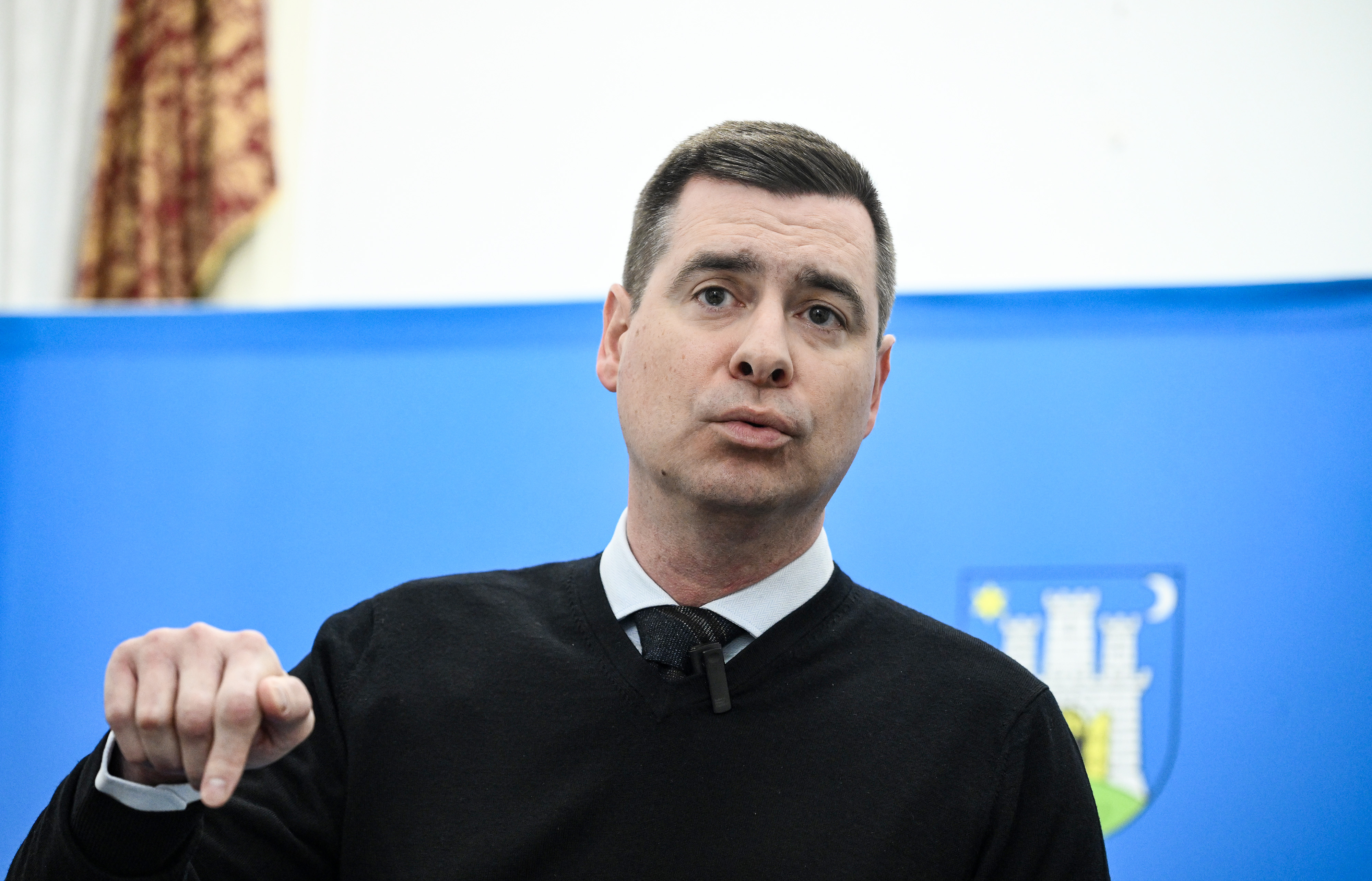 Zagreb: Konferencija za medije Kluba gradskih zastupnika HDZ-a i HSLS-a