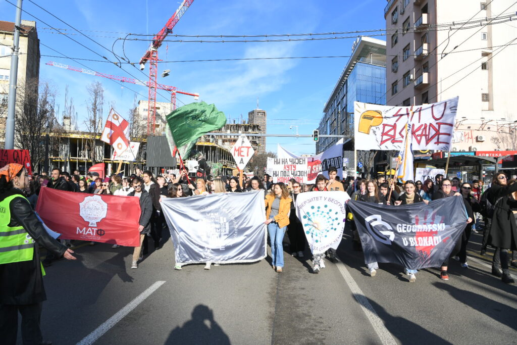 prosvjed studenata u srbiji
