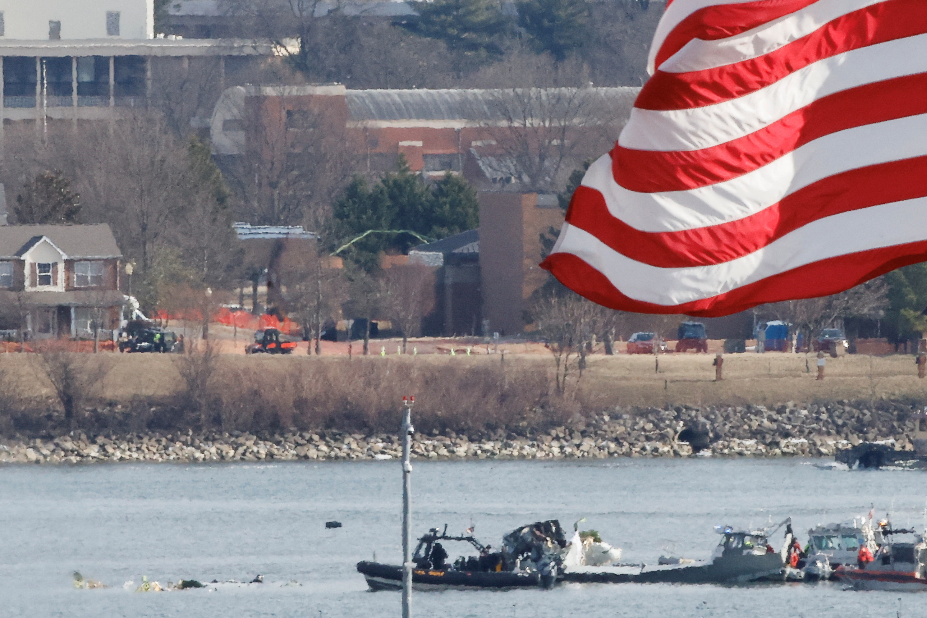 American Eagle flight 5342 crashes in the Potomac River near Ronald Reagan Washington National Airport