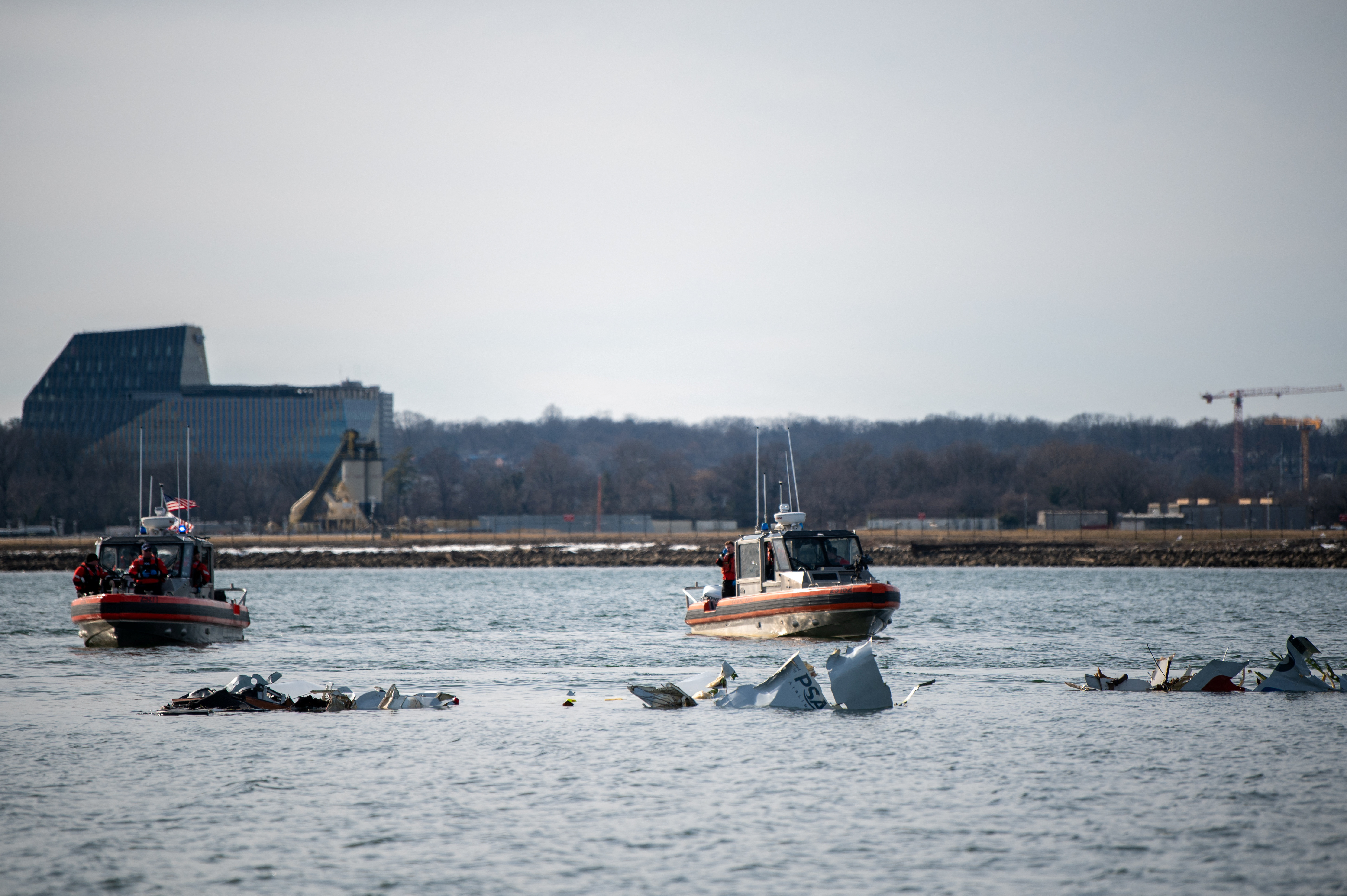 American Eagle flight 5342 crashes into the Potomac River near Ronald Reagan Washington National Airport