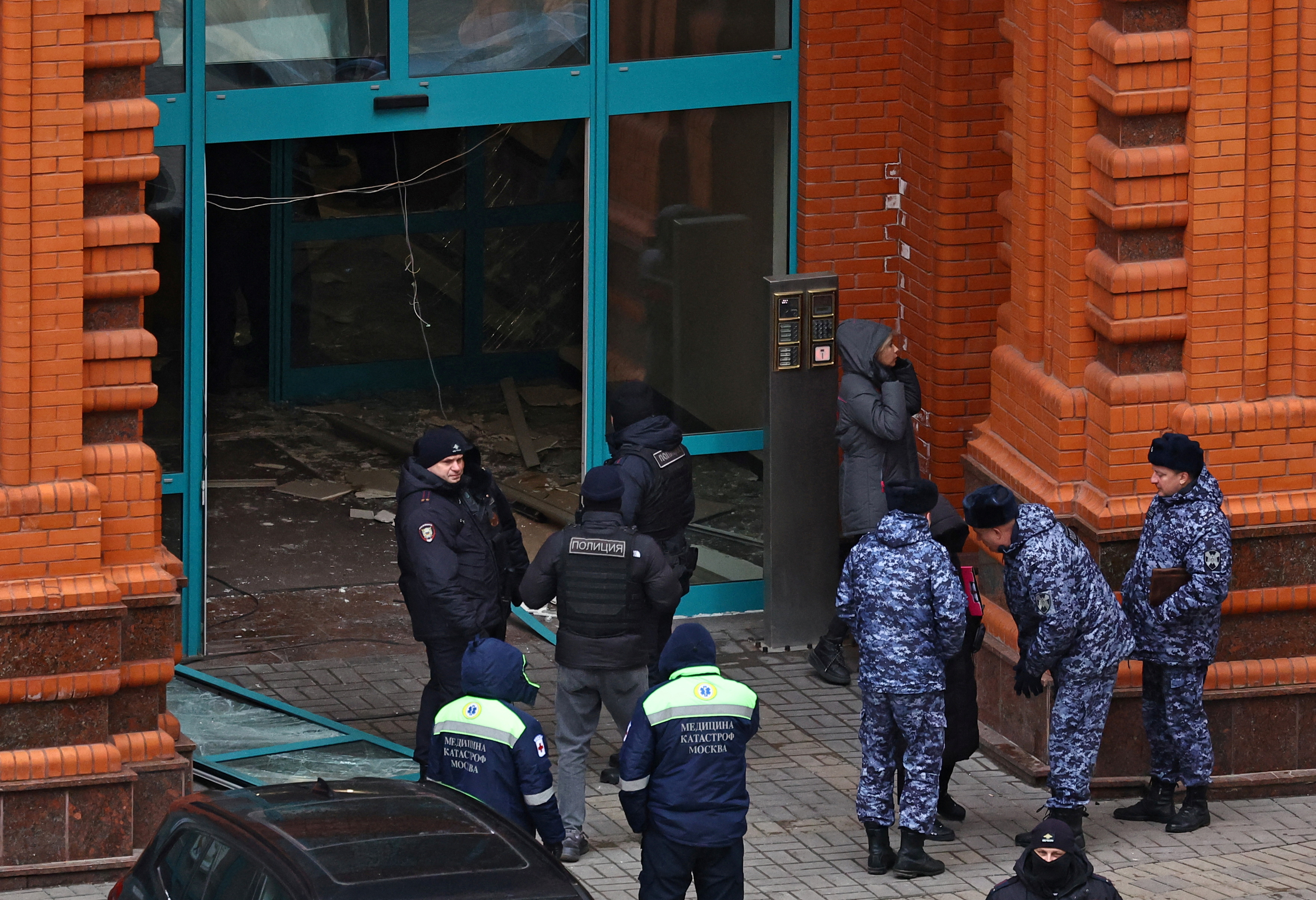 Blast at Moscow residential building