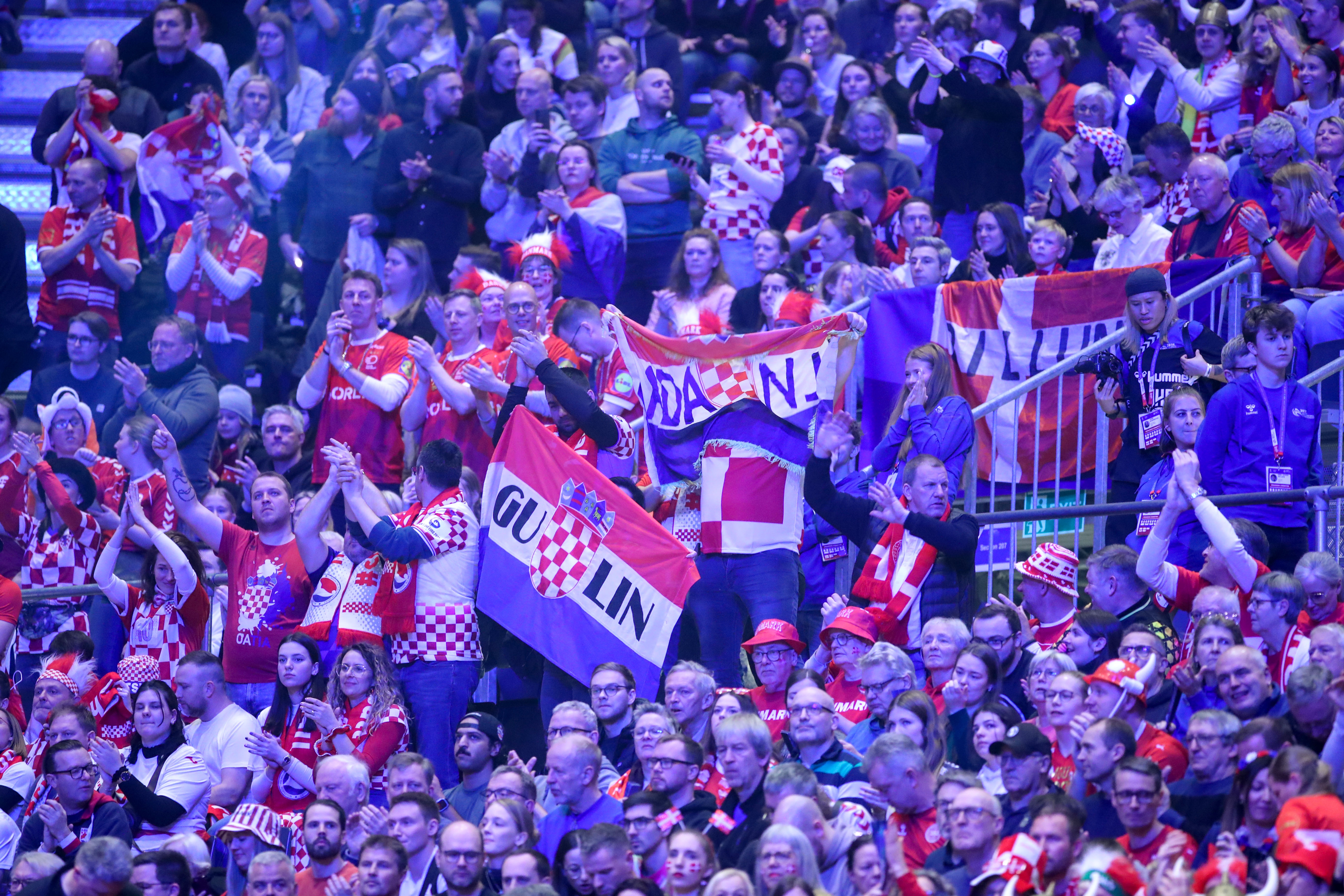 IHF Svjetsko rukometno prvenstvo 2025., finale, Hrvatska - Danska, navijači
