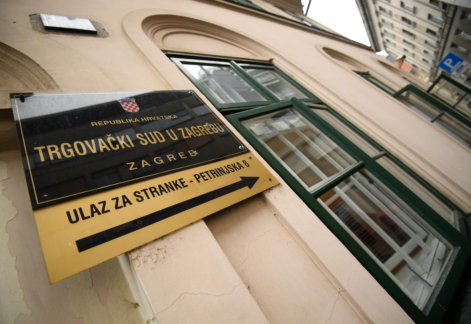 Zgrada Trgovačkog suda u Zagrebu