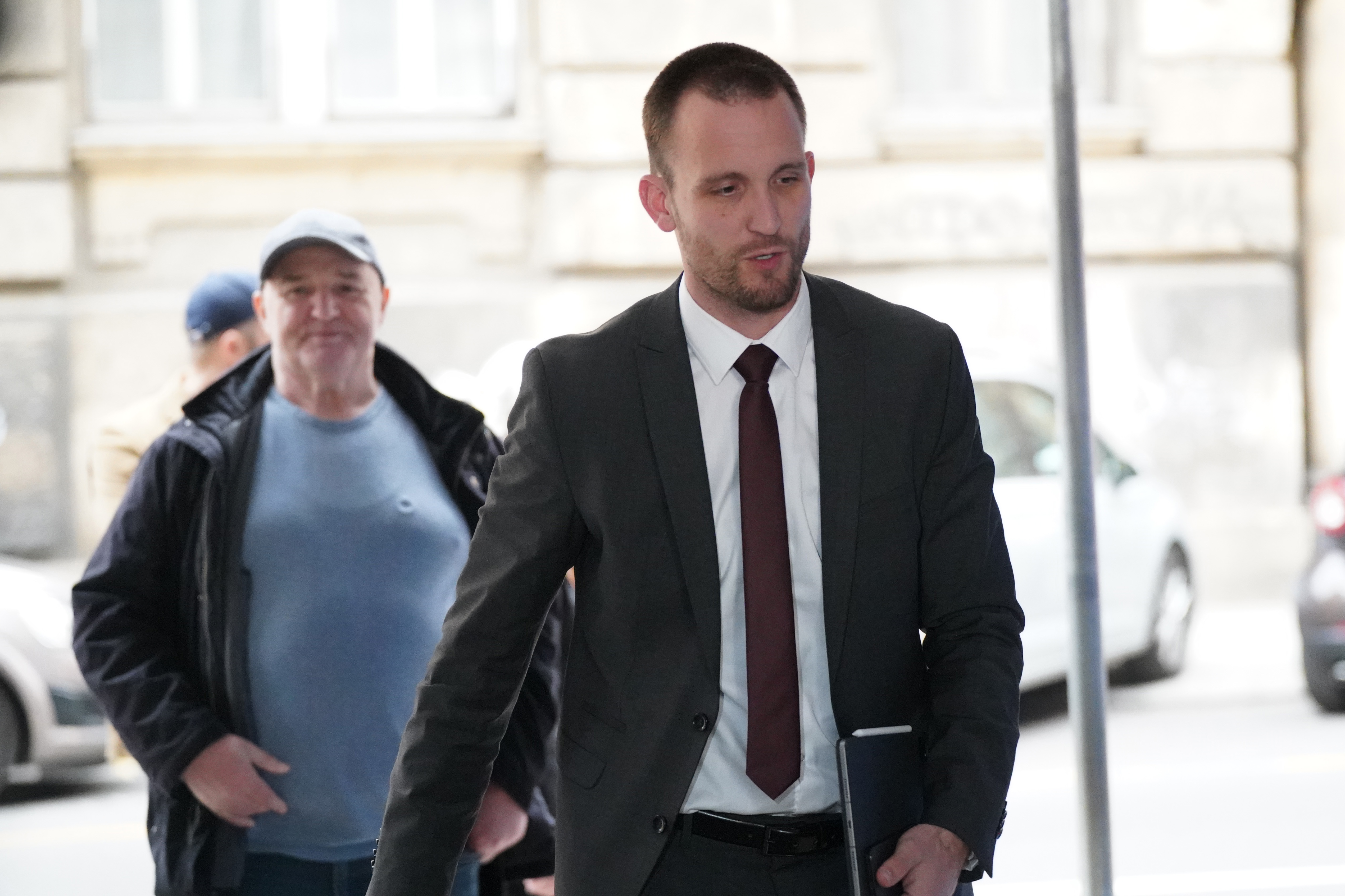 Zagreb: Dolazak članova HDZ-a na sjednicu Predsjedništva