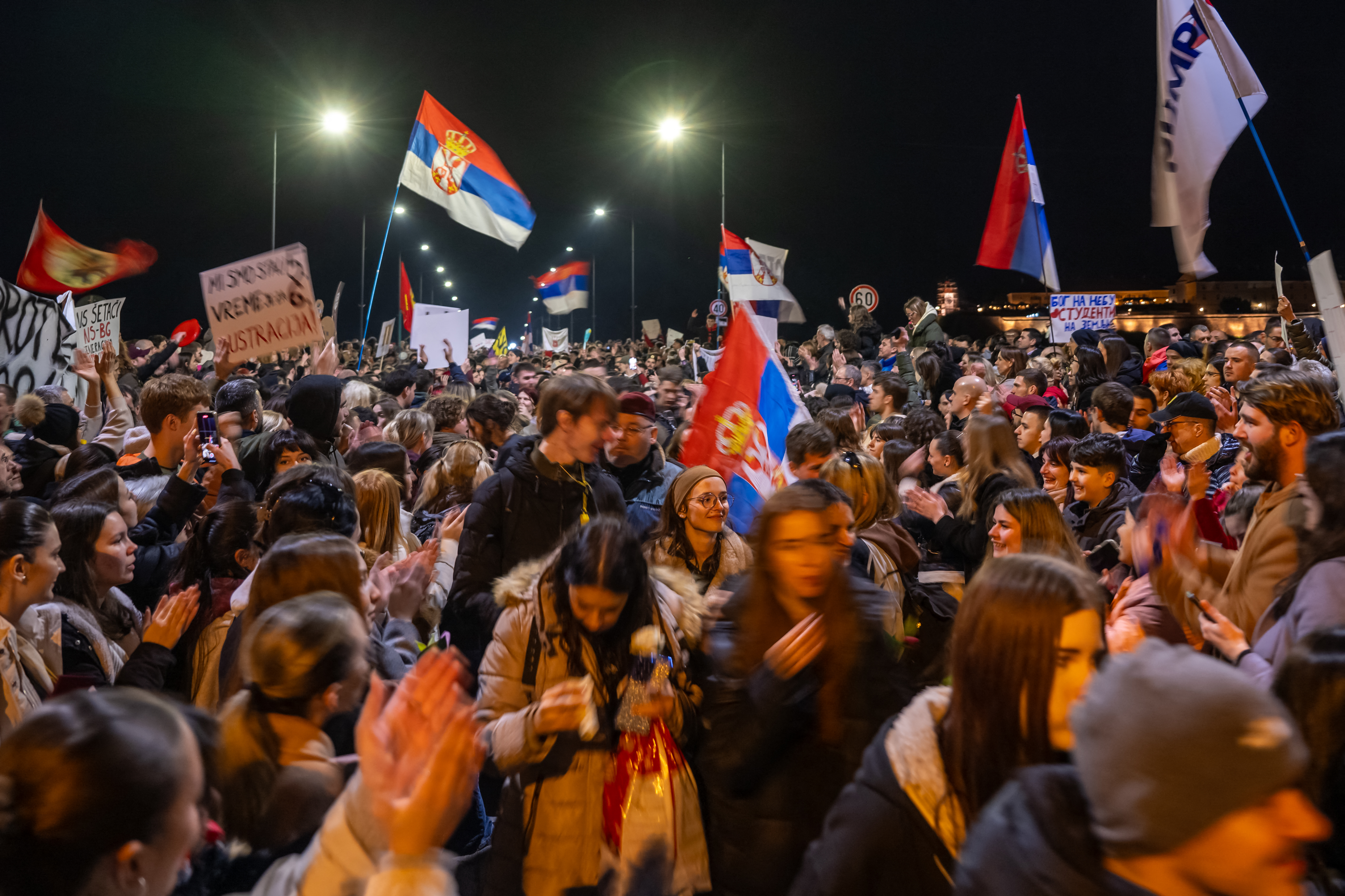 beograd, srbija, studenti, blokade, prosvjedi