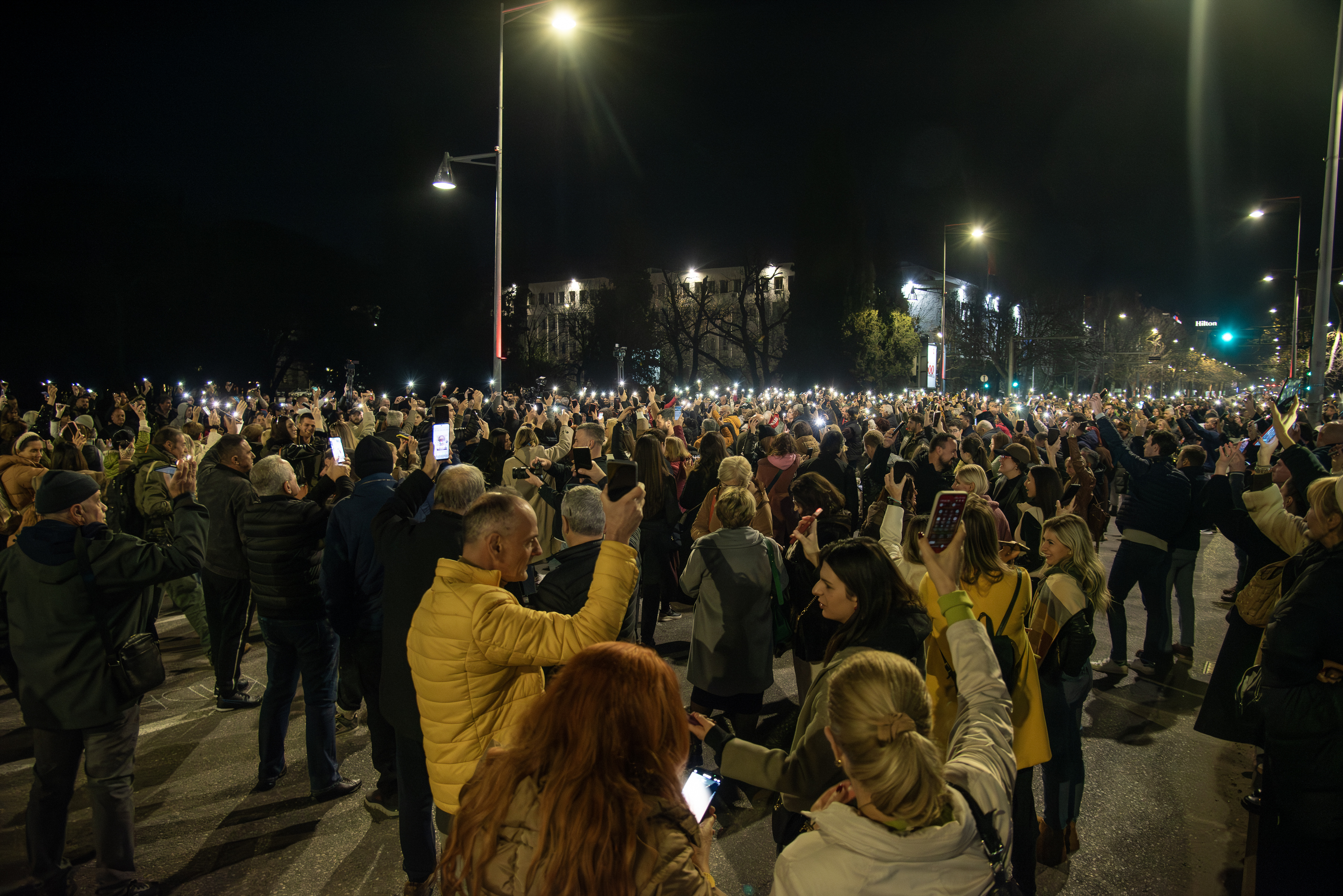 Podgorica: Neformalna grupa studenata "Kamo Sutra" je pozvala građane na blokadu mosta Blaža Jovanovića zbog zločina na Cetinju