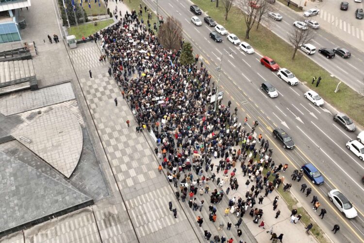 Sarajevo studenti prosvjed