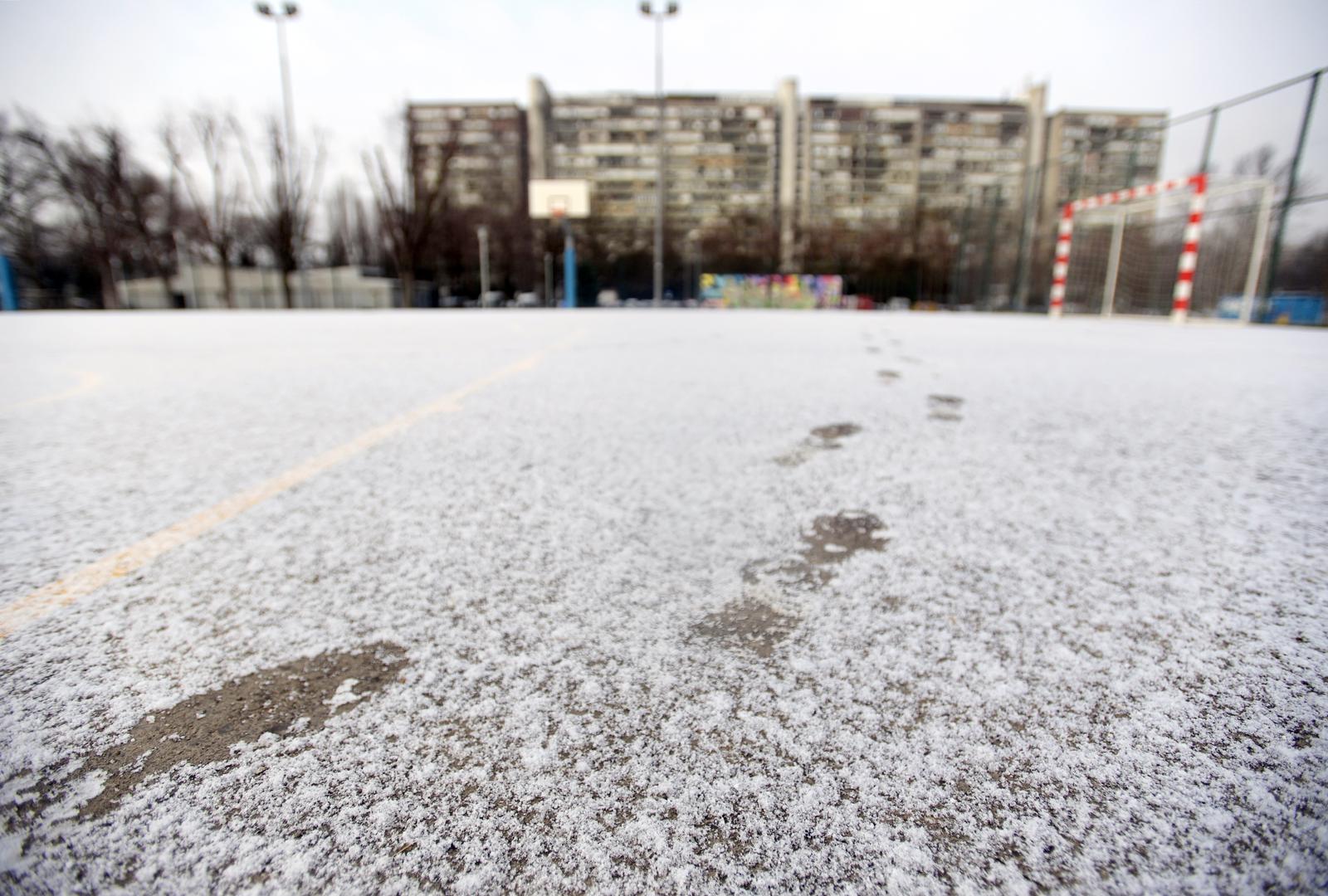 Tijekom noći u Zagrebu nastao novi snježni pokrivač